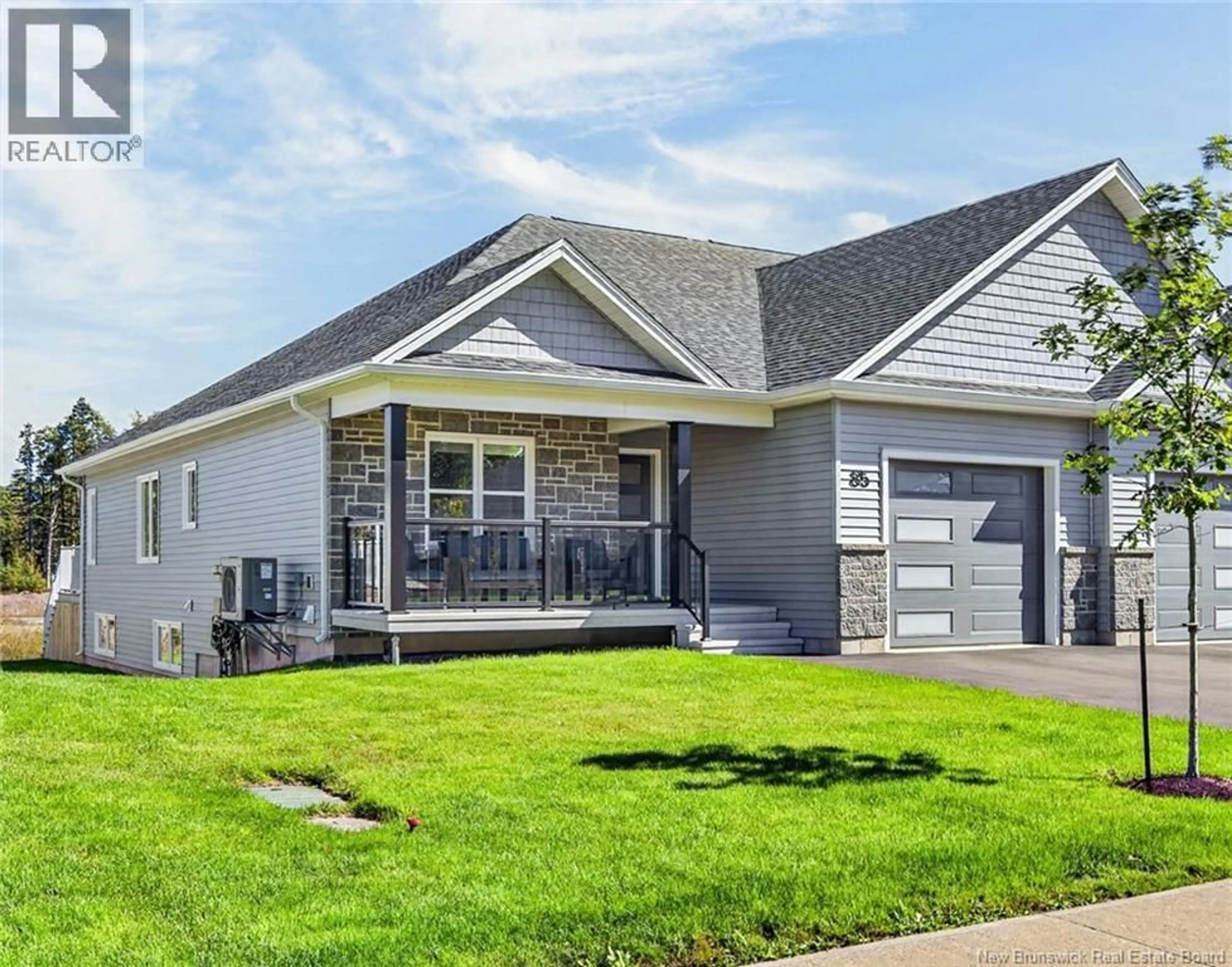 Home with vinyl exterior material, street for 85 ROSEBANK CRESCENT, Riverview New Brunswick E2B0R5
