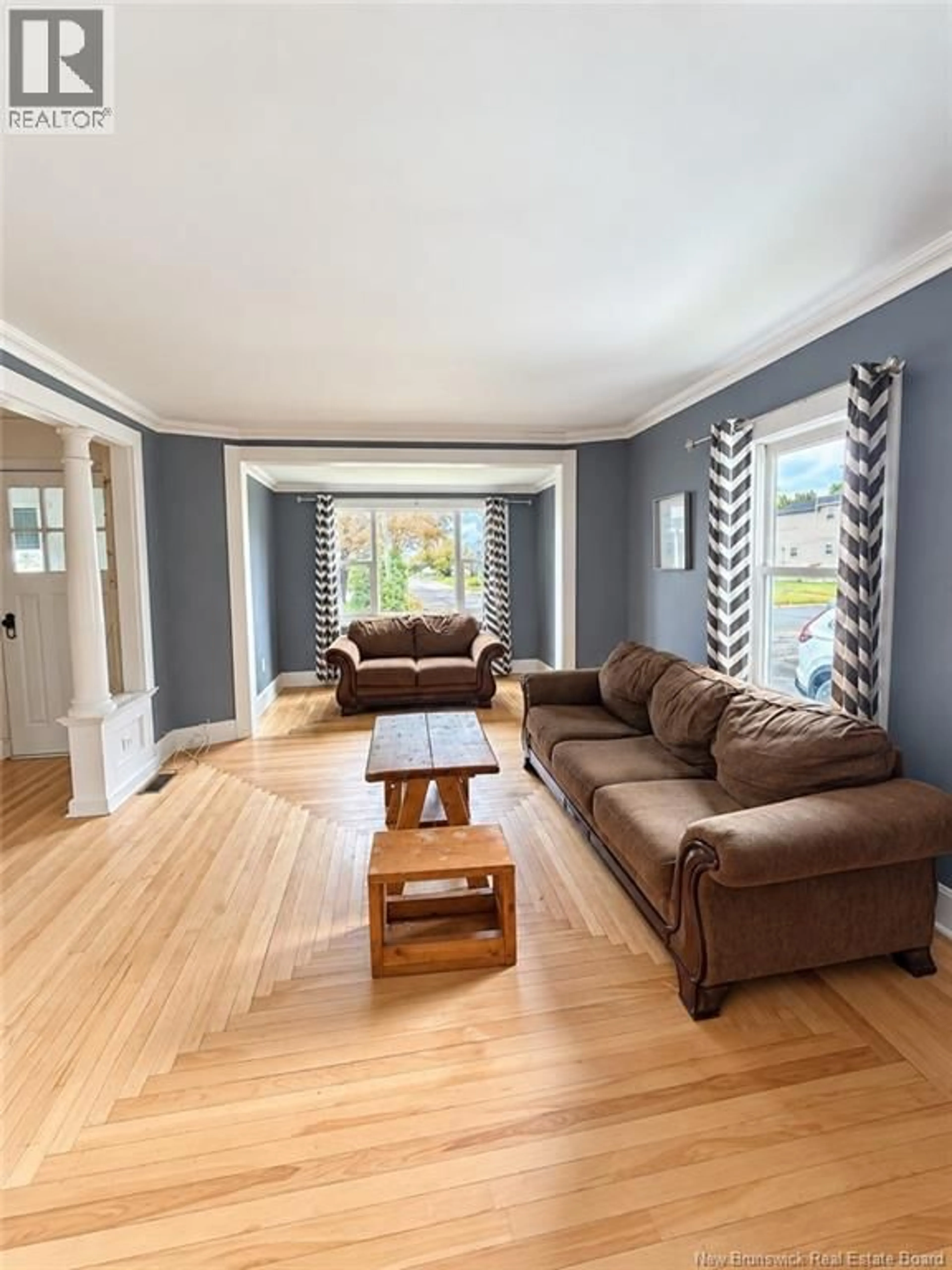Living room with furniture, wood/laminate floor for 39 MANSE STREET, Miramichi New Brunswick E1N3M2