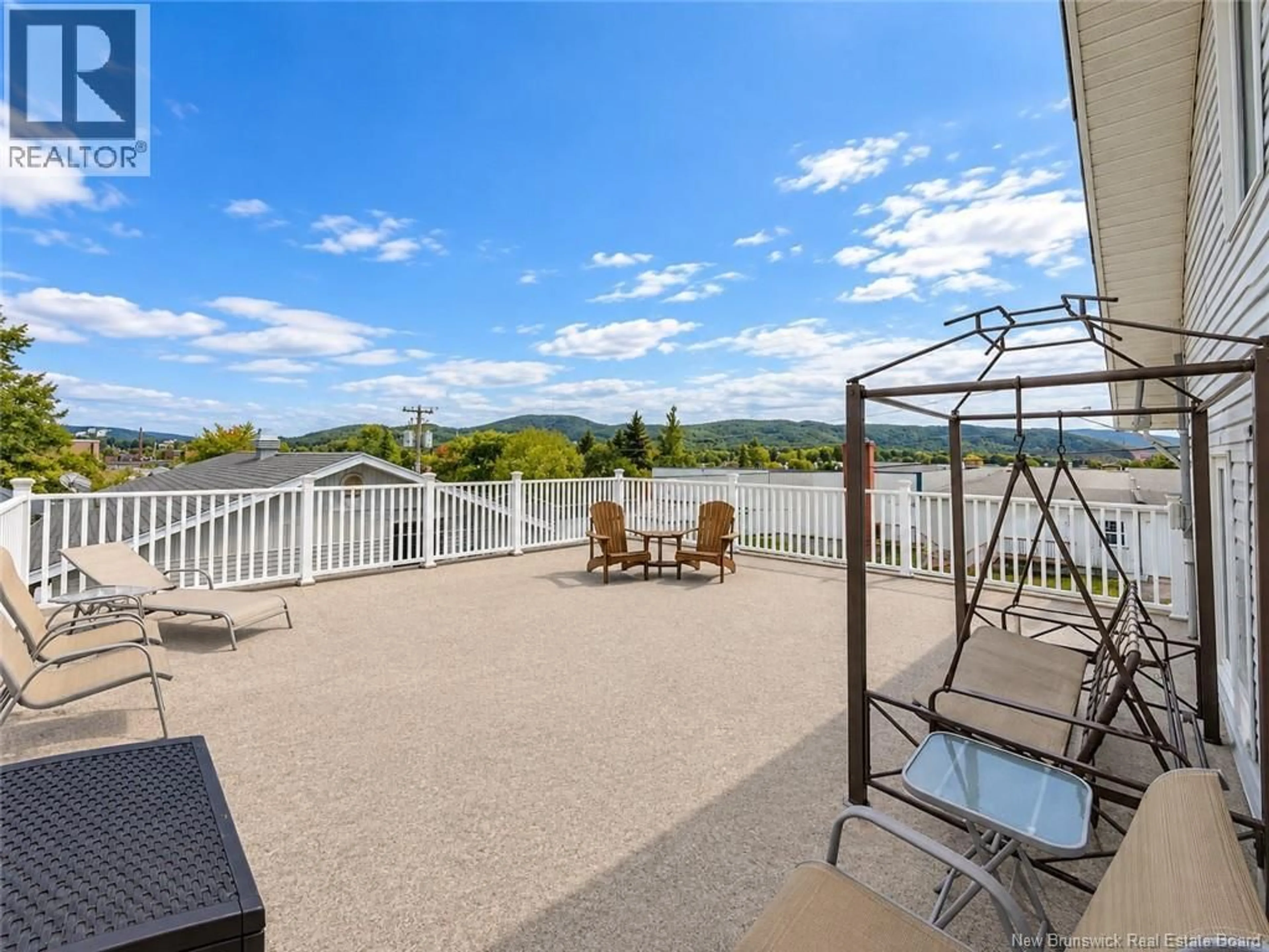 Patio, water/lake/river/ocean view for 125 42E AVENUE, Edmundston New Brunswick E3V2Z5