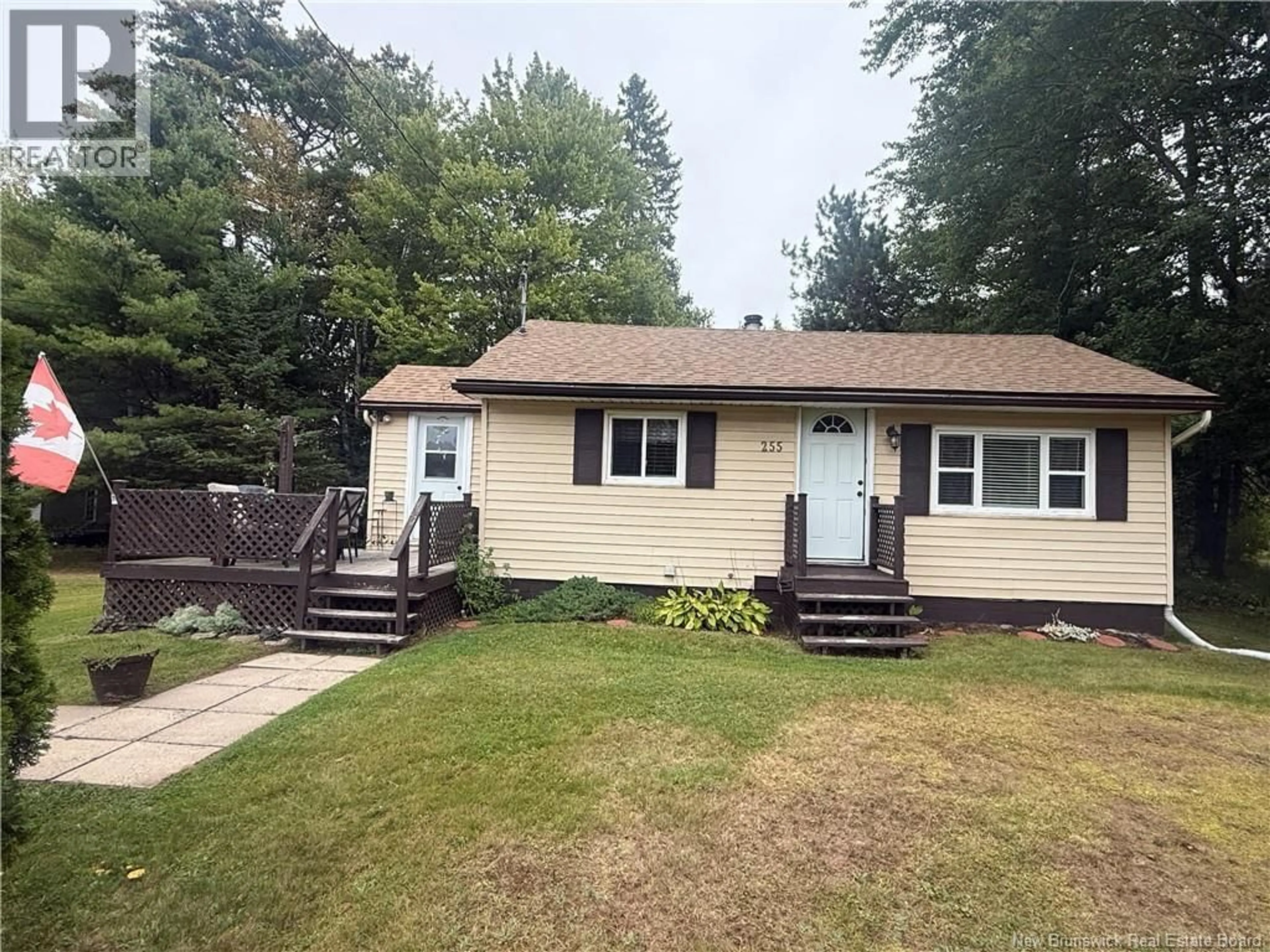 Home with vinyl exterior material, street for 255 BROAD ROAD, Haneytown New Brunswick E2V3P4