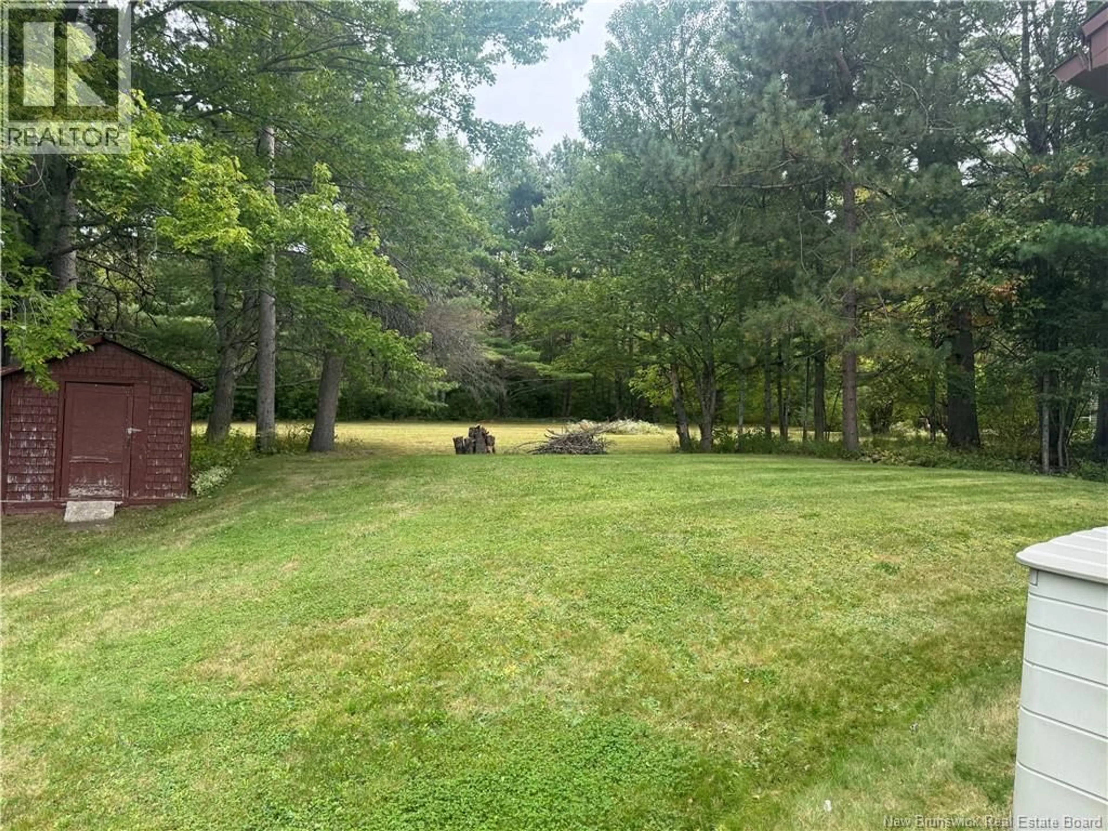 A pic from outside/outdoor area/front of a property/back of a property/a pic from drone, forest/trees view for 255 BROAD ROAD, Haneytown New Brunswick E2V3P4