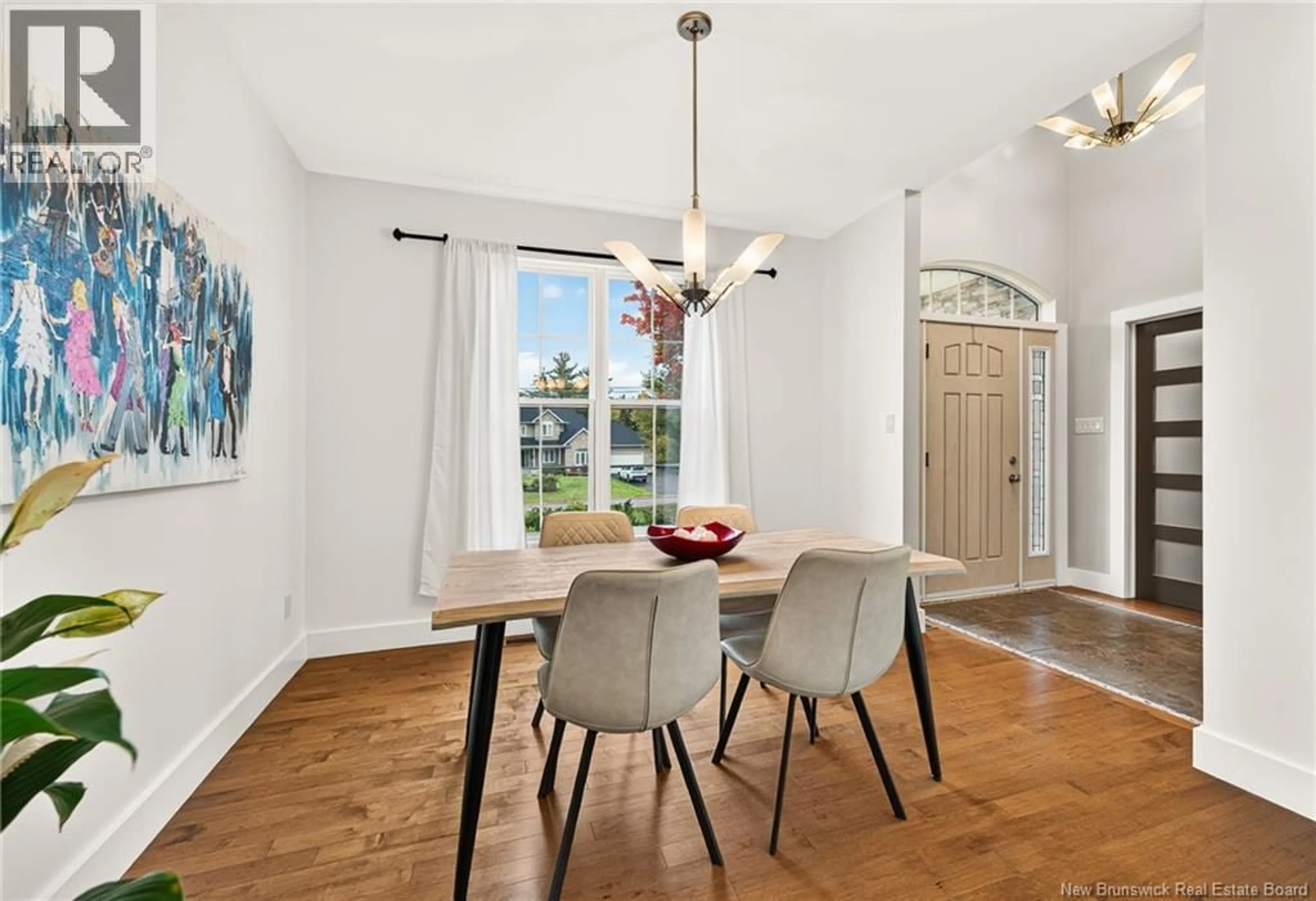 Dining room, wood/laminate floor for 76 MAURICE CRESCENT, Dieppe New Brunswick E1A8R2