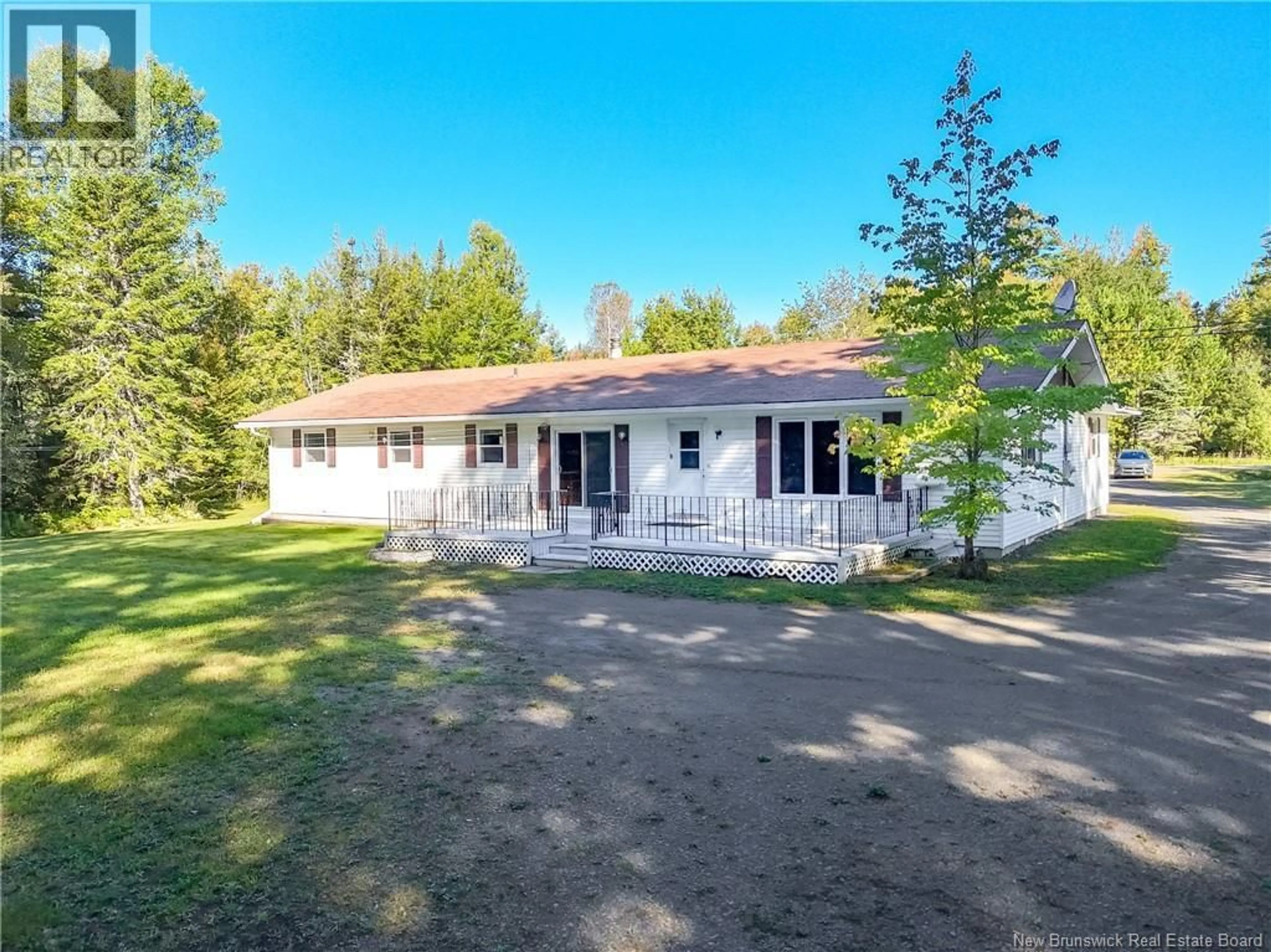 A pic from outside/outdoor area/front of a property/back of a property/a pic from drone, unknown for 300 HUGHES STREET, Noonan New Brunswick E3A7B6