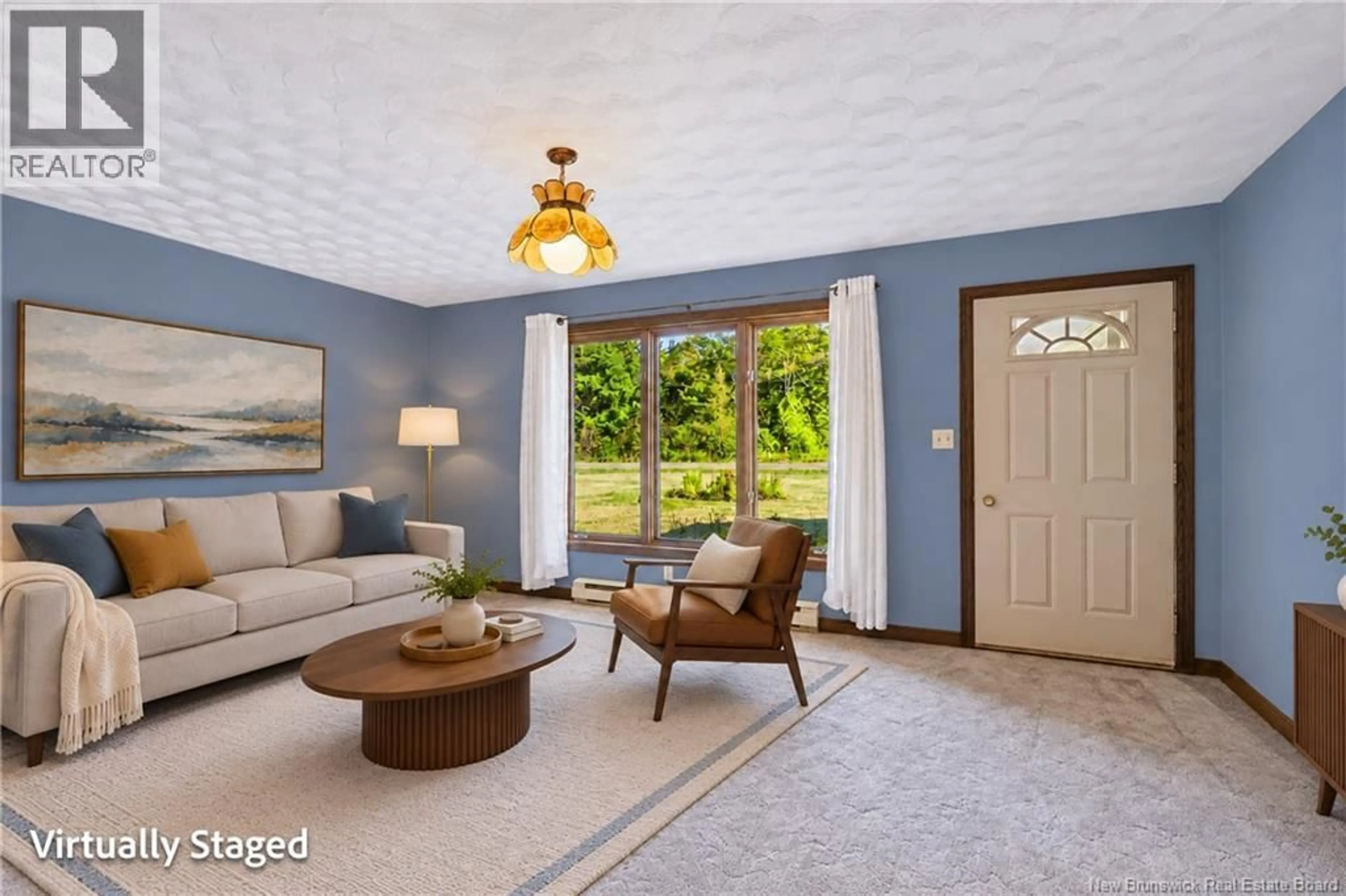 Living room with furniture, carpet floor for 300 HUGHES STREET, Noonan New Brunswick E3A7B6