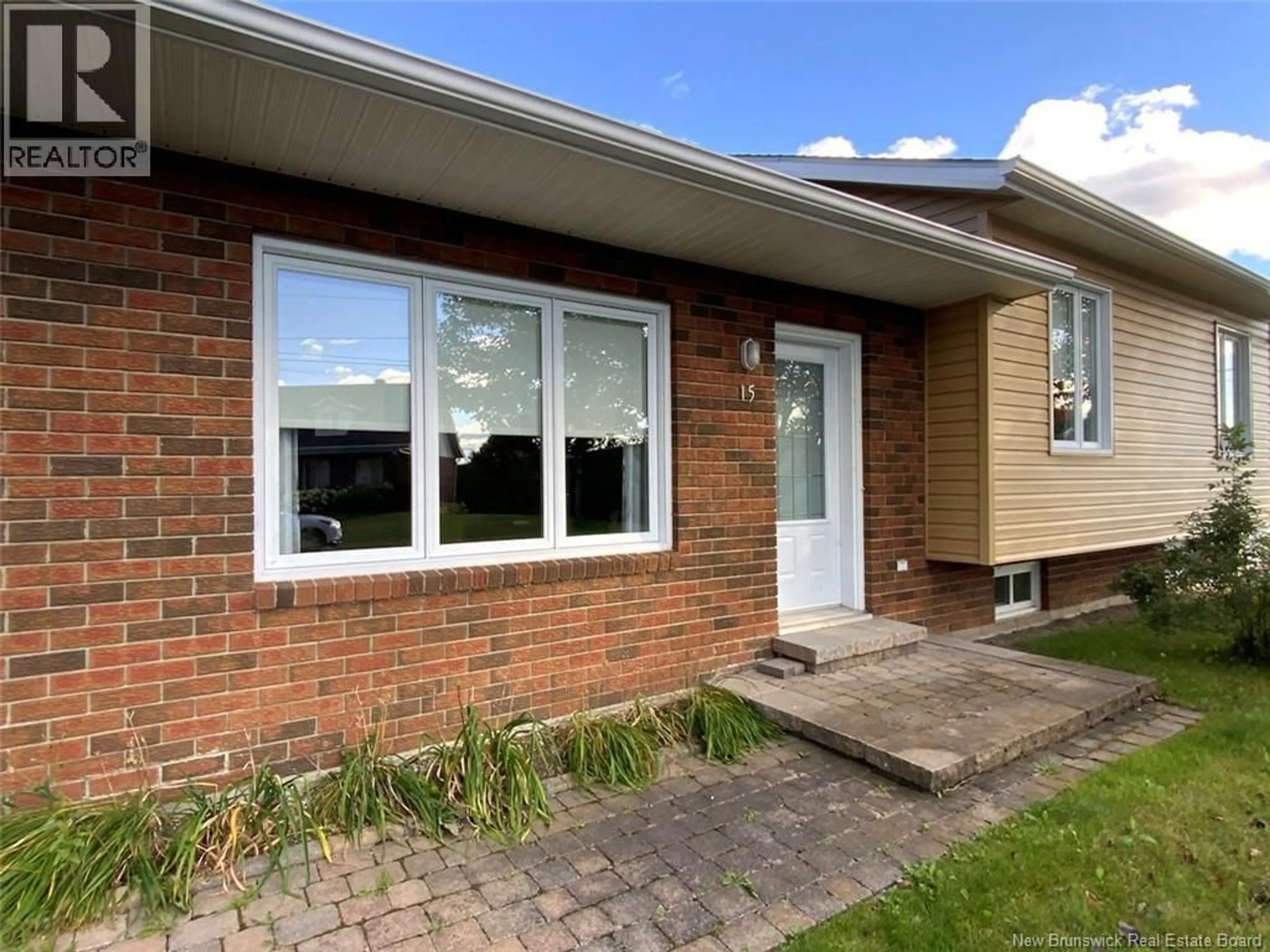 Home with brick exterior material, street for 15 VICTOR STREET, Saint-Basile New Brunswick E7C1J9