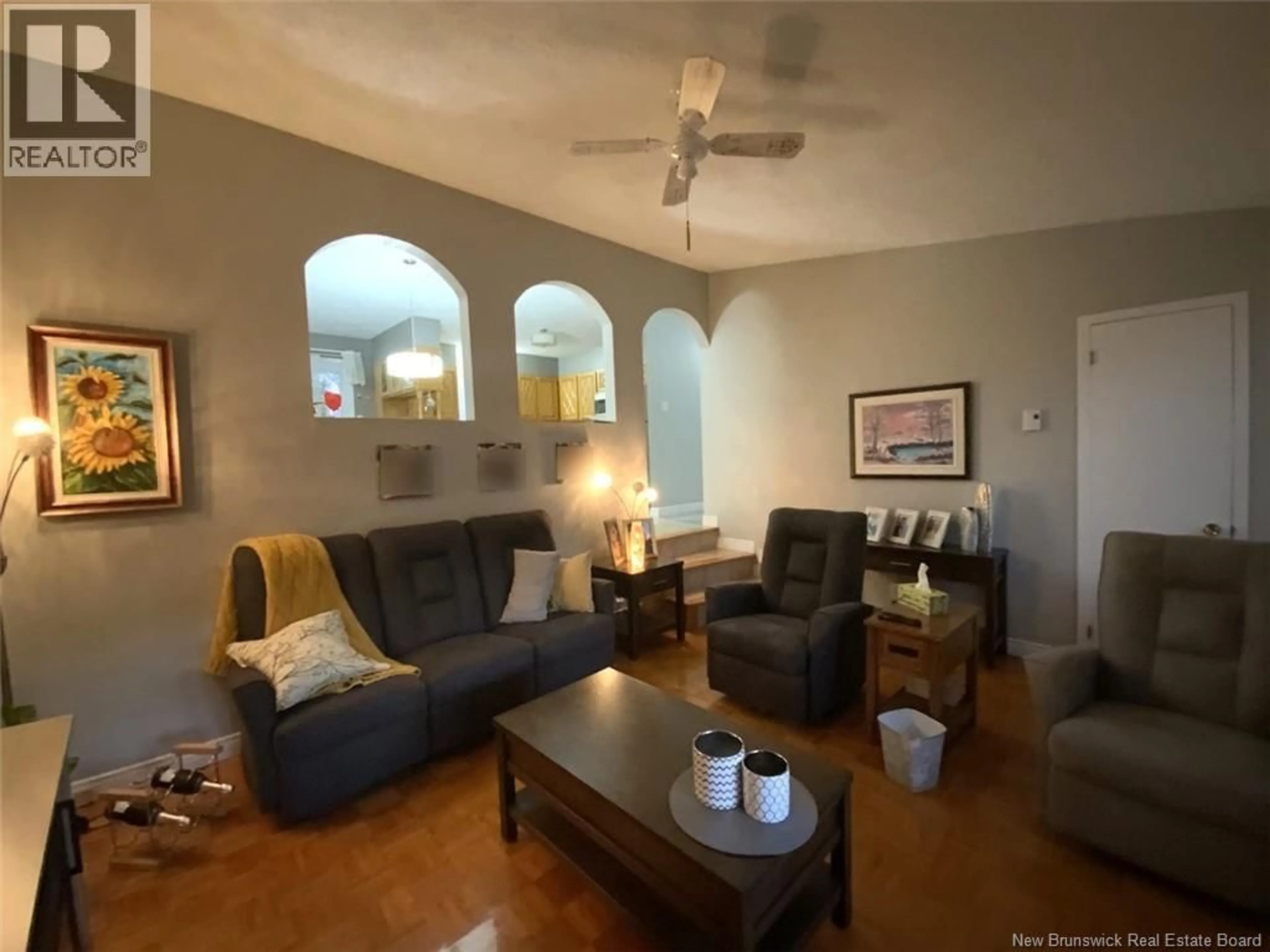 Living room with furniture, unknown for 15 VICTOR STREET, Saint-Basile New Brunswick E7C1J9