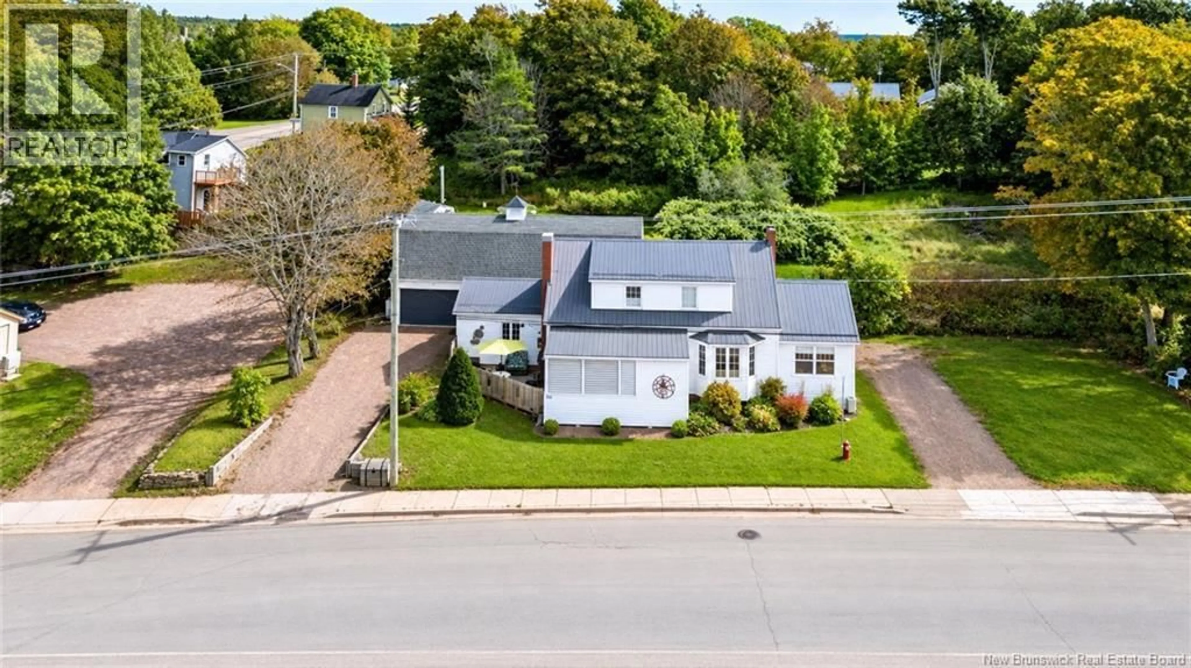 A pic from outside/outdoor area/front of a property/back of a property/a pic from drone, street for 3509 CAPE ROAD, Dorchester New Brunswick E4K2X2