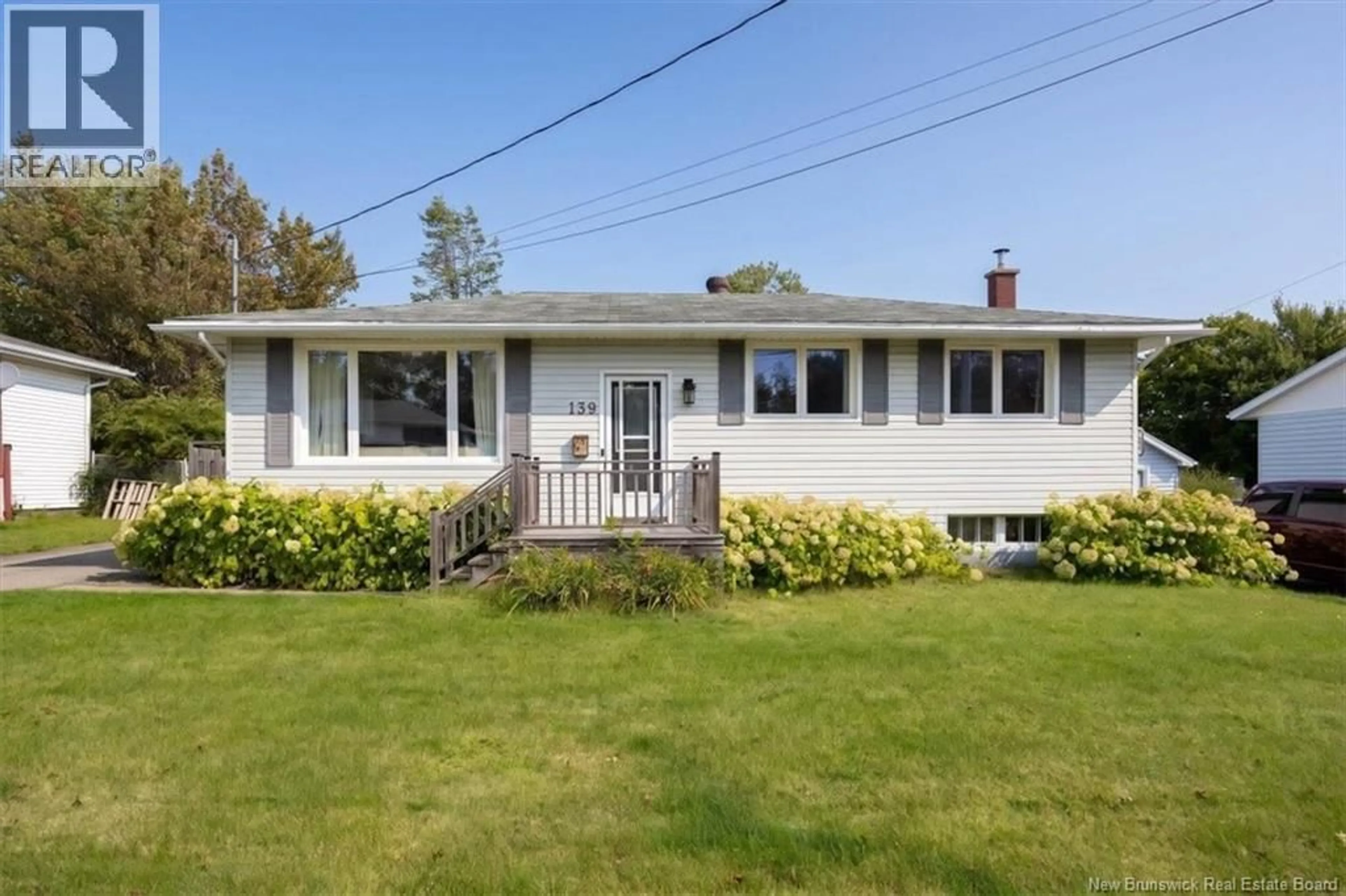 Home with vinyl exterior material, street for 139 CHAMPLAIN DRIVE, Saint John New Brunswick E2J3E5