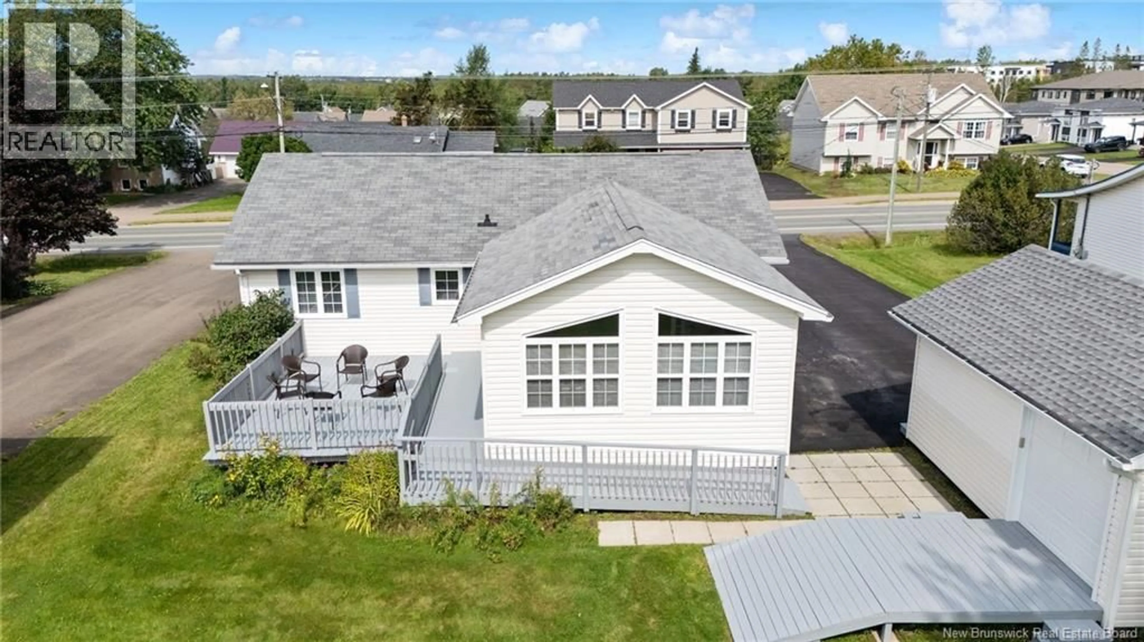 A pic from outside/outdoor area/front of a property/back of a property/a pic from drone, street for 941 MELANSON ROAD, Dieppe New Brunswick E1A7P1