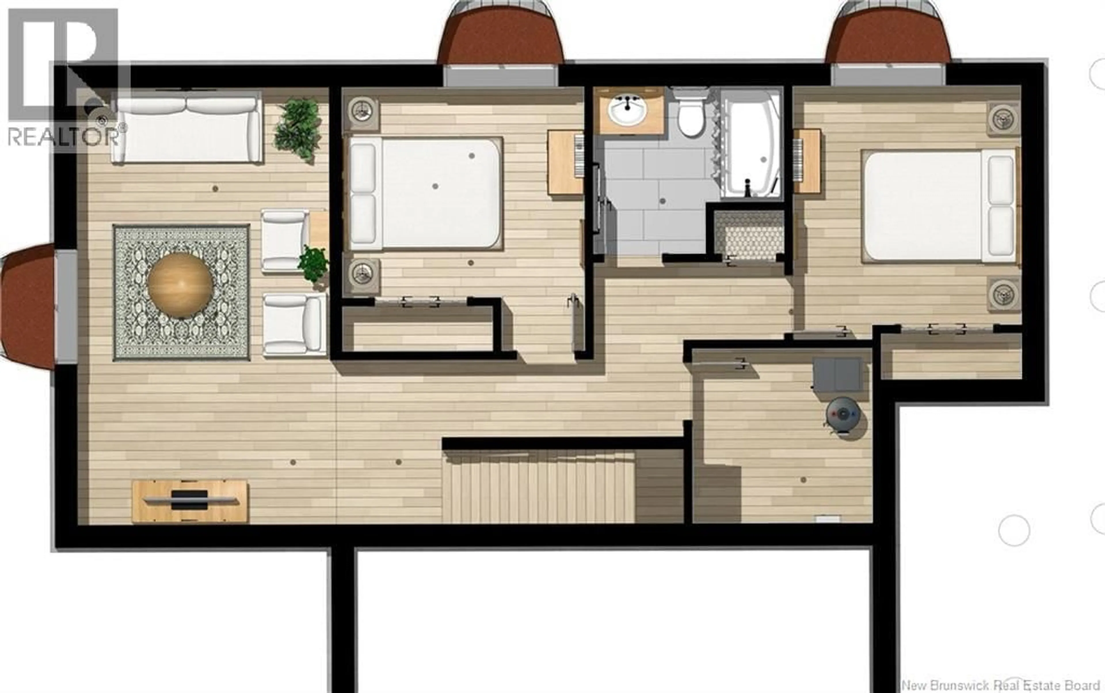 Floor plan for 7 - 224 MOWAT DRIVE, Saint Andrews New Brunswick E5B2P3