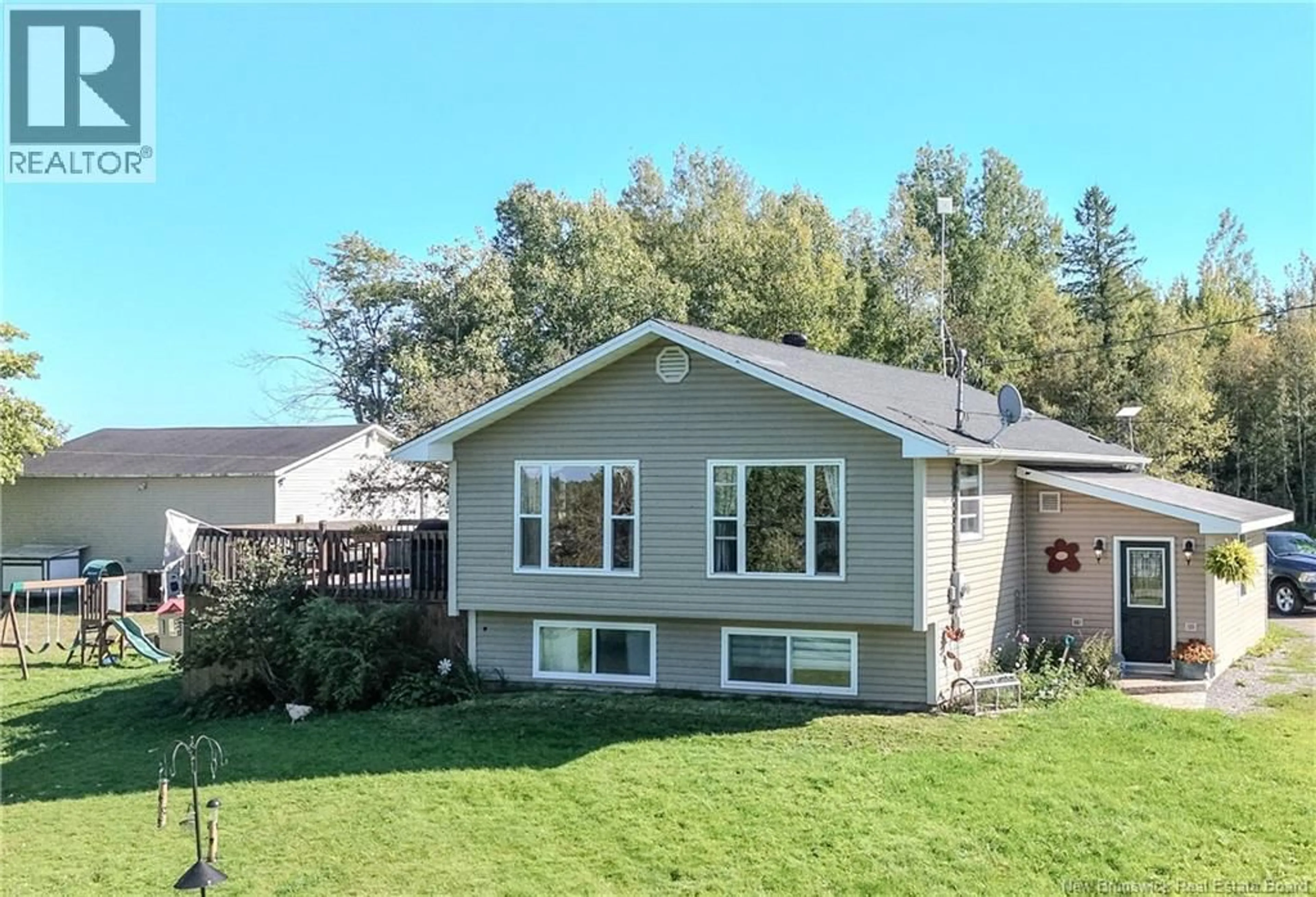Home with vinyl exterior material, street for 99 LOUNSBURY ROAD, Wheaton Settlement New Brunswick E4Z3T3