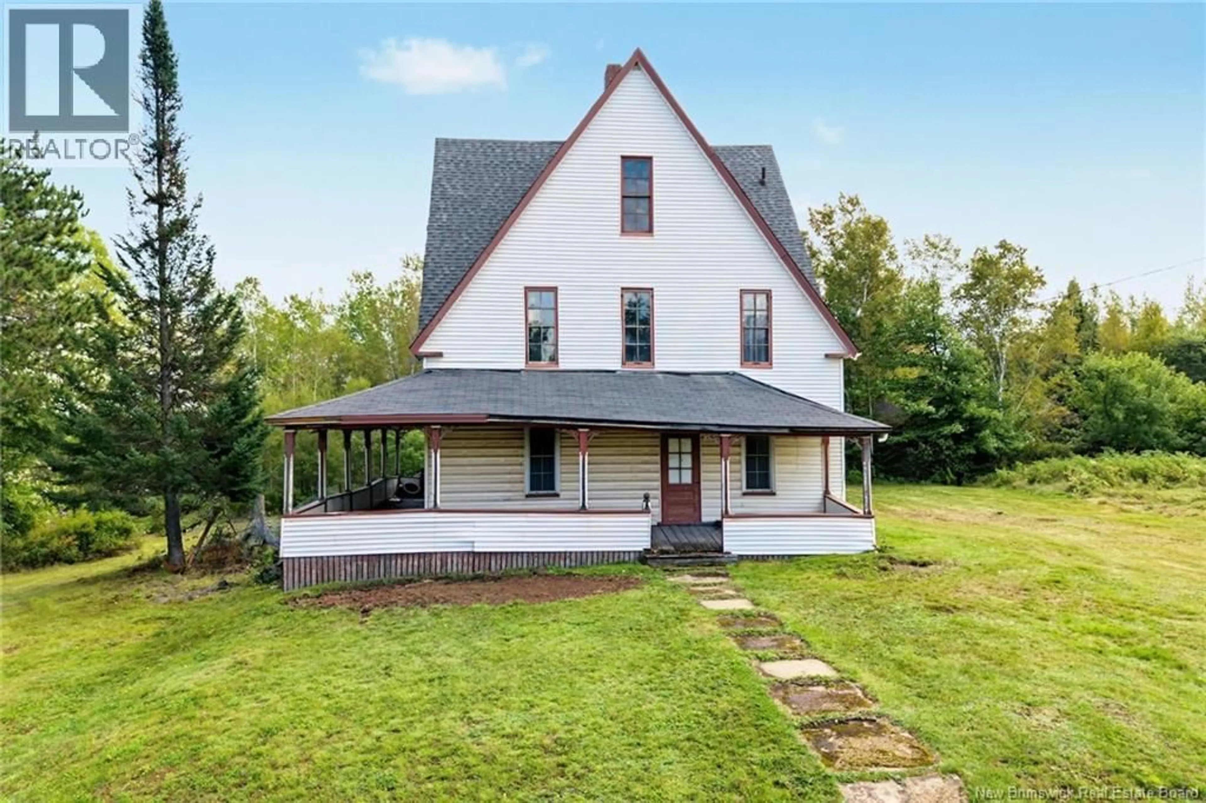A pic from outside/outdoor area/front of a property/back of a property/a pic from drone, building for 4 YEAMANS ROAD, Minto New Brunswick E4B2N2