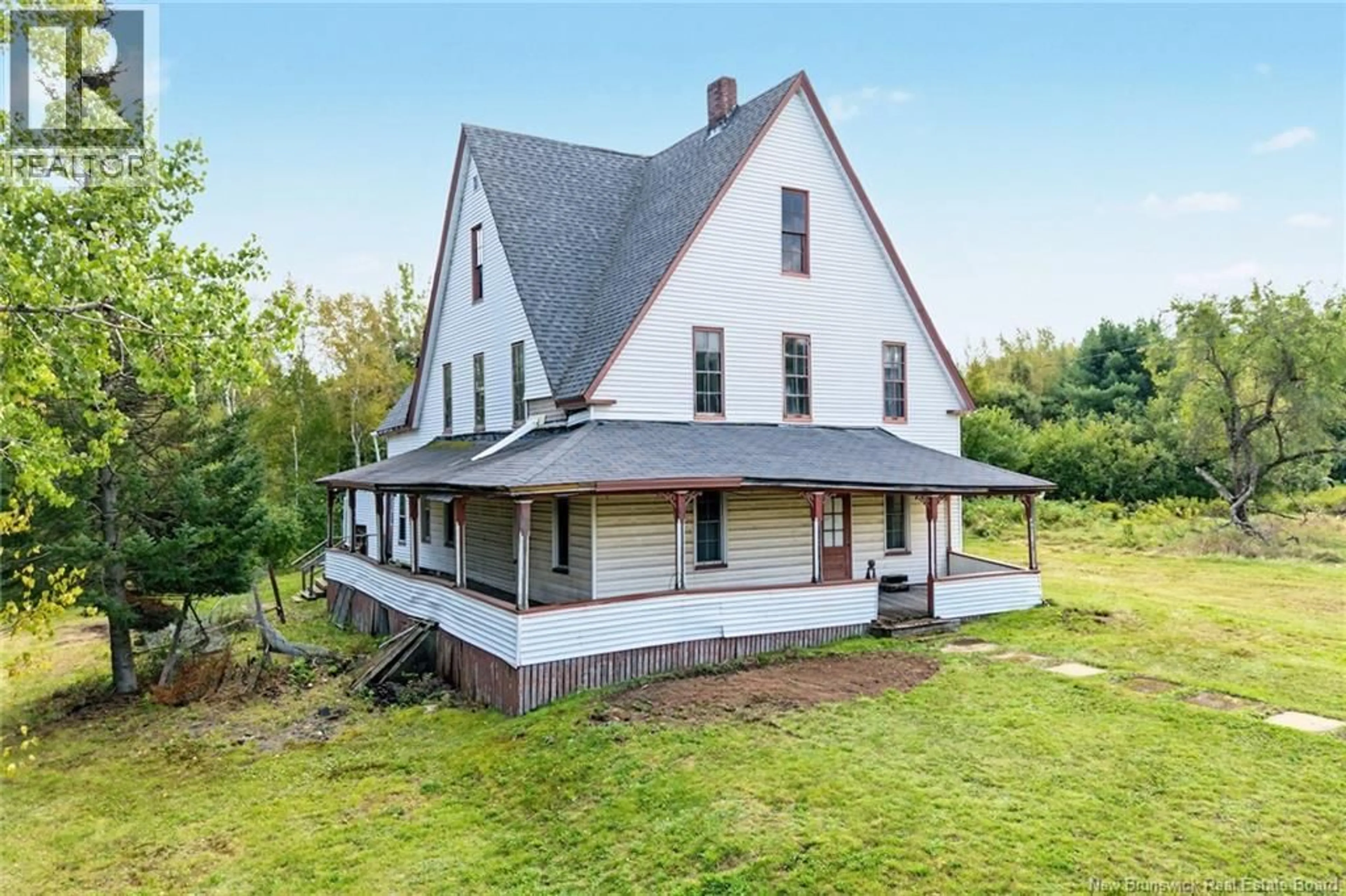 A pic from outside/outdoor area/front of a property/back of a property/a pic from drone, building for 4 YEAMANS ROAD, Minto New Brunswick E4B2N2