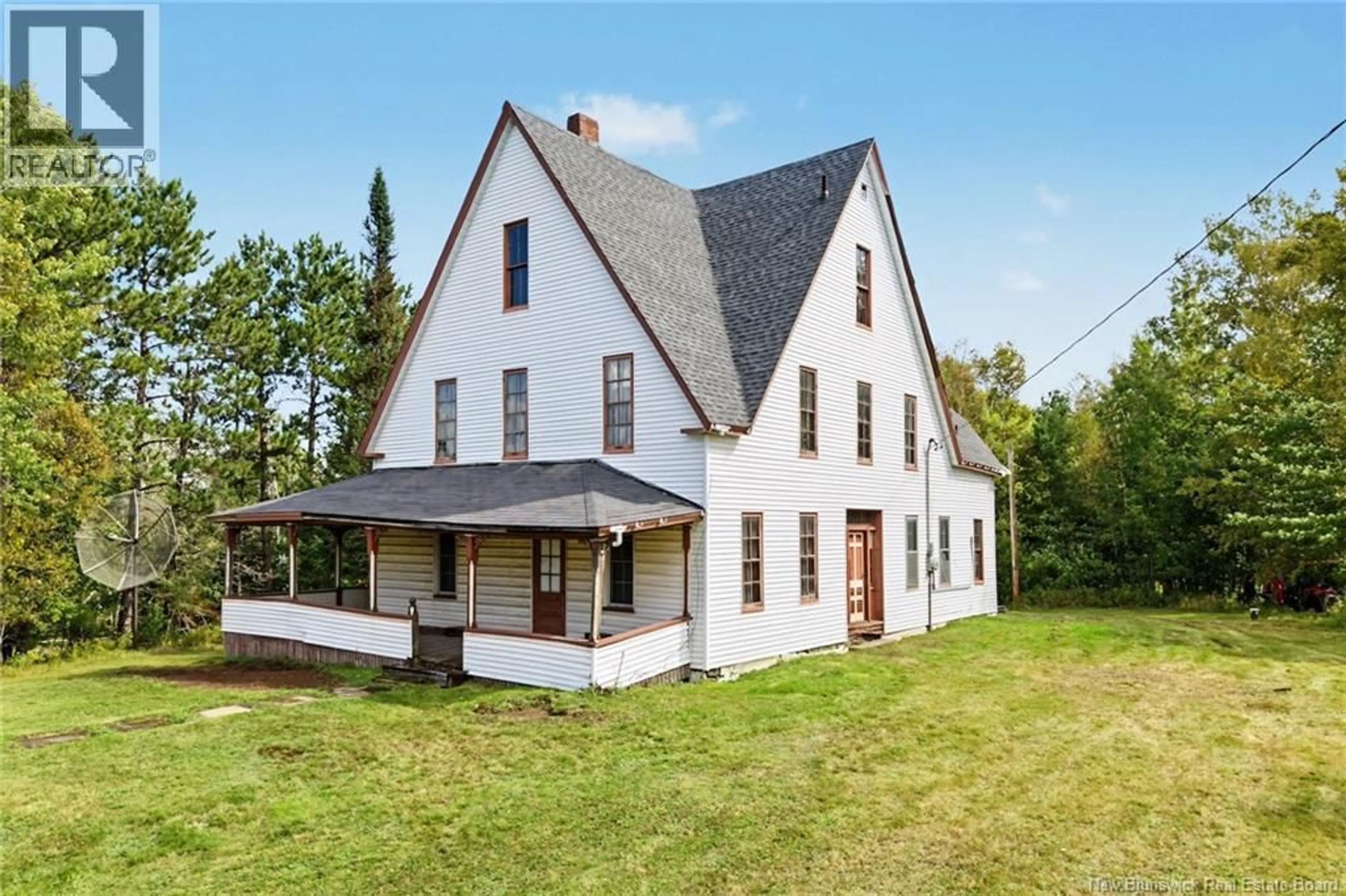 A pic from outside/outdoor area/front of a property/back of a property/a pic from drone, building for 4 YEAMANS ROAD, Minto New Brunswick E4B2N2