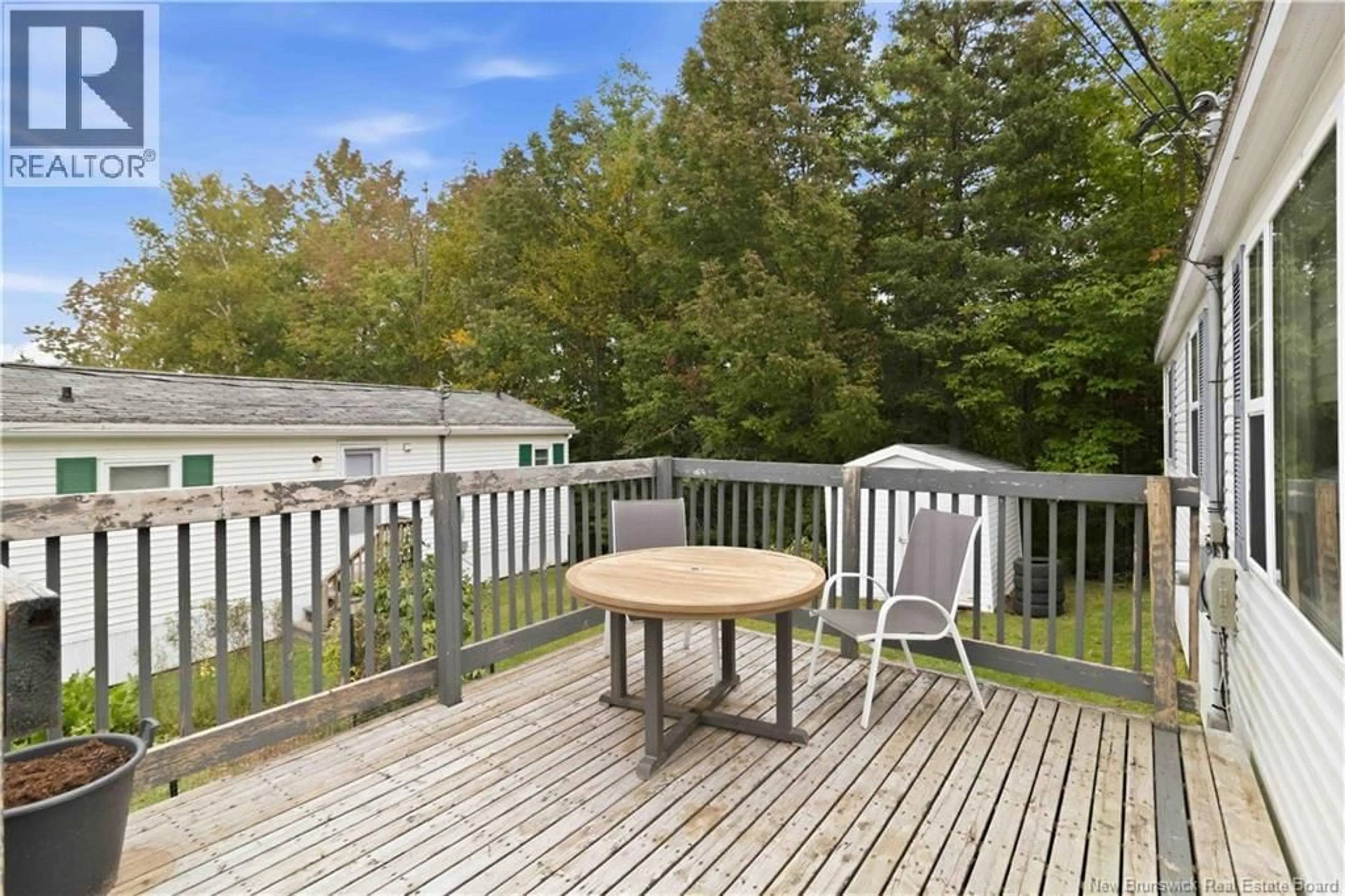 Patio, water/lake/river/ocean view for 442 OSMOND LANE, Fredericton New Brunswick E3B7L6