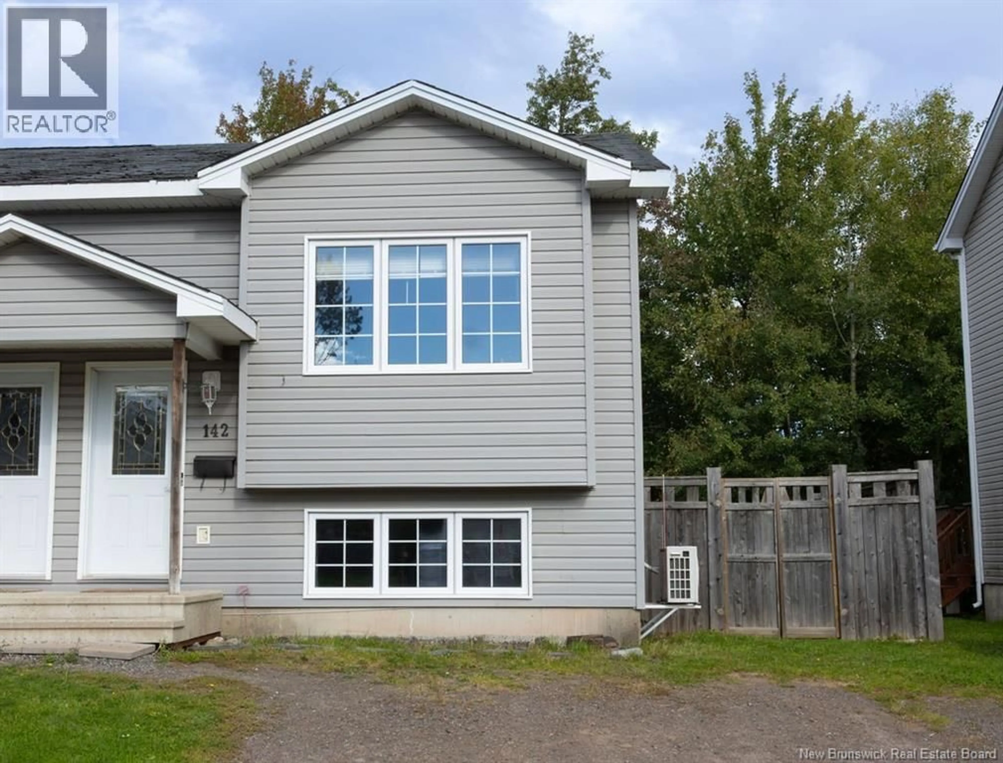 Home with vinyl exterior material, street for 142 JORDAN CRESCENT, Moncton New Brunswick E1C0S7