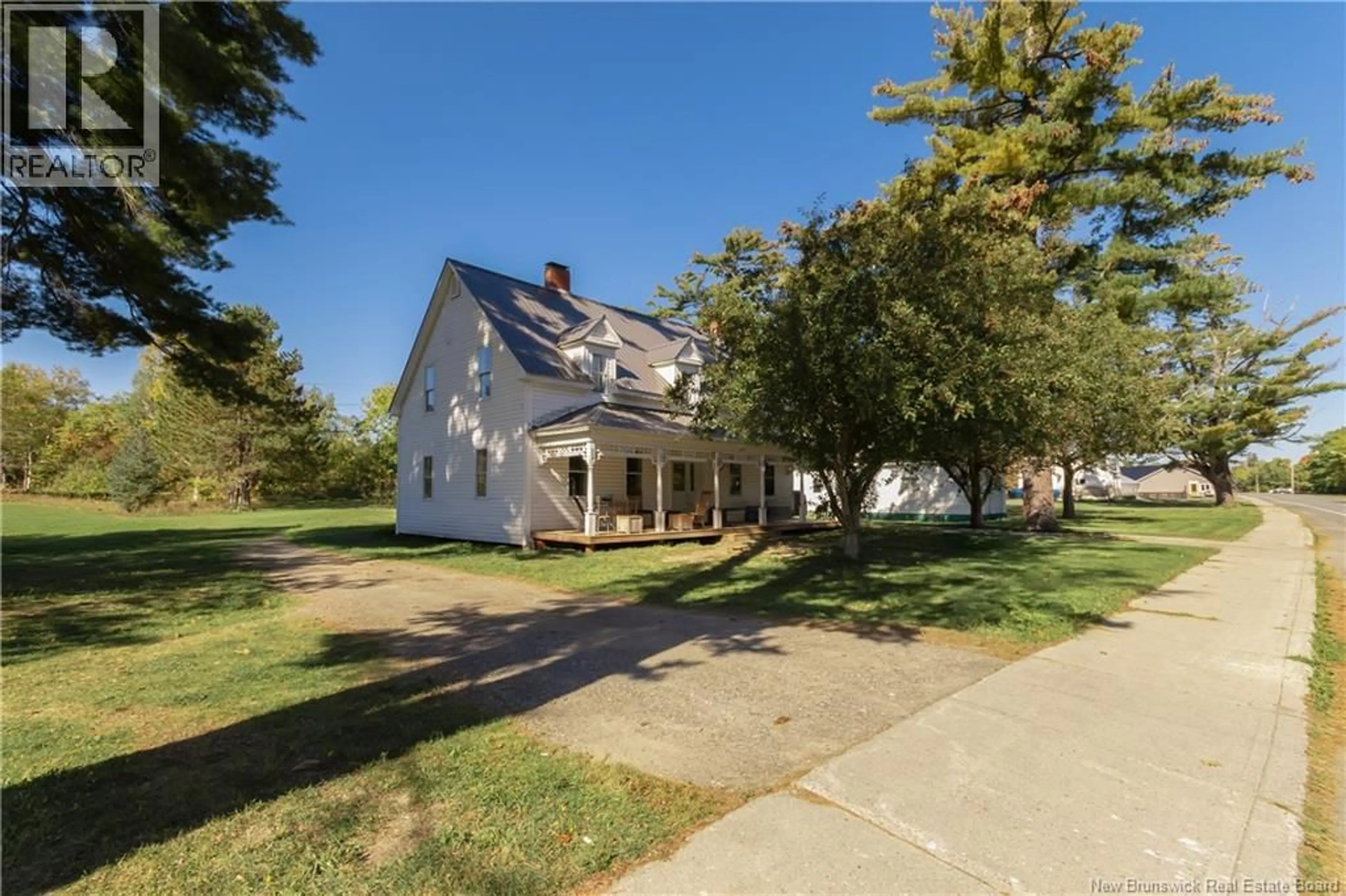 A pic from outside/outdoor area/front of a property/back of a property/a pic from drone, street for 1319 AROOSTOOK RD, Perth-Andover New Brunswick E7H1A7