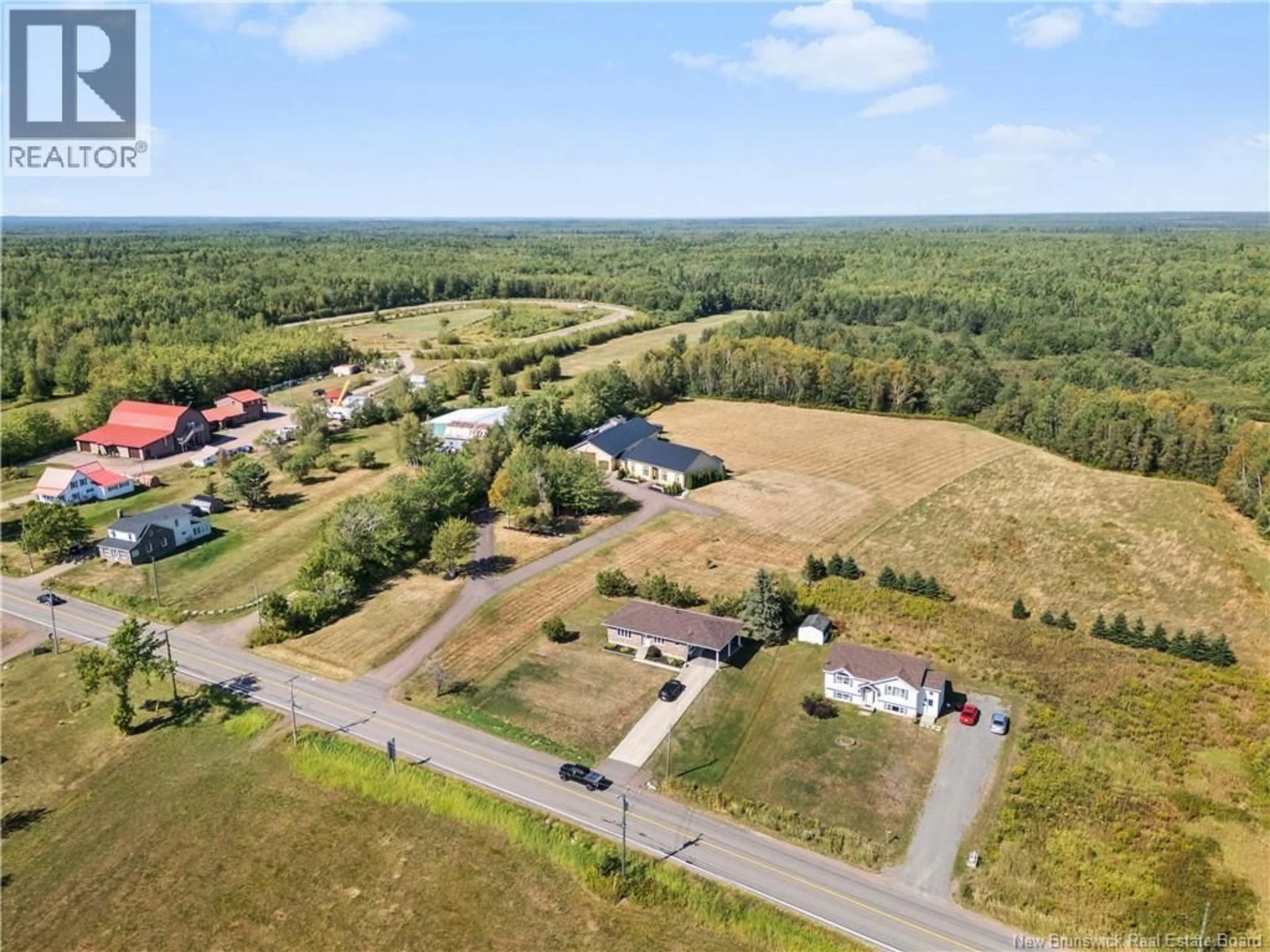 A pic from outside/outdoor area/front of a property/back of a property/a pic from drone, unknown for 2401 ROUTE 132, Greater Lakeburn New Brunswick E1H1Z7