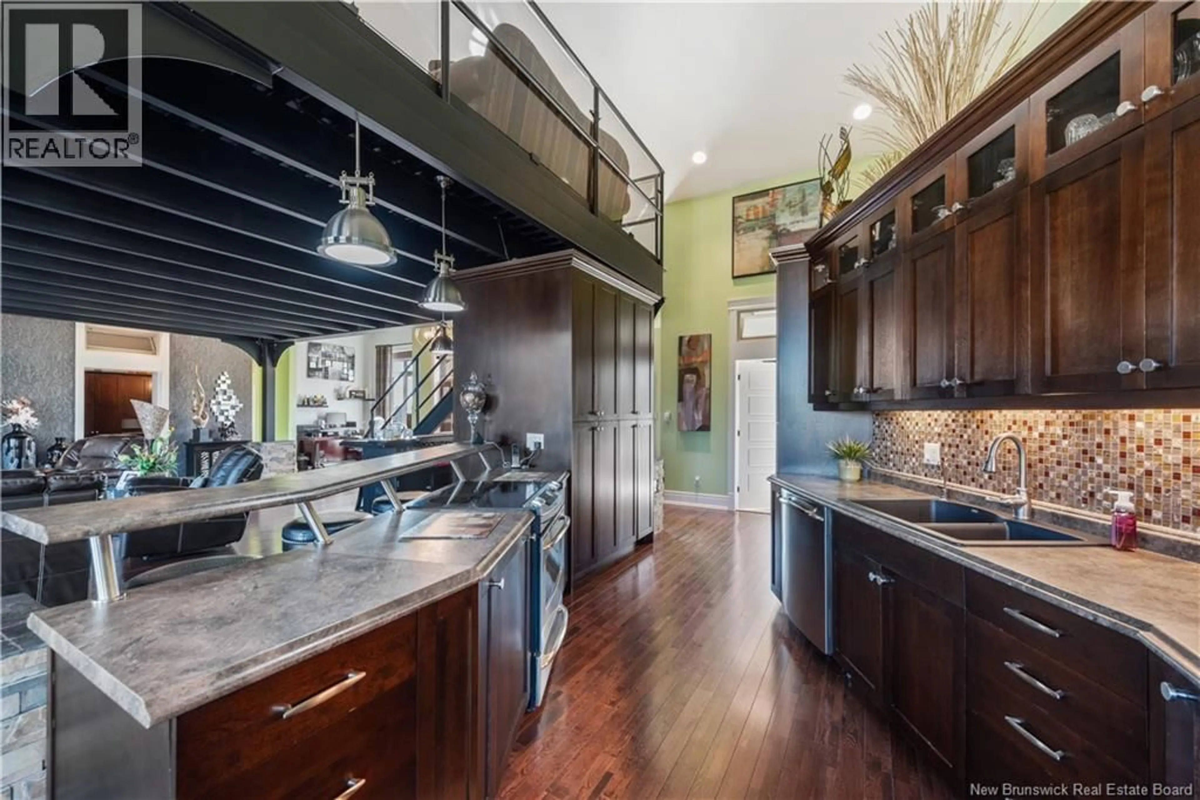 Open concept kitchen, ceramic/tile floor for 2401 ROUTE 132, Greater Lakeburn New Brunswick E1H1Z7