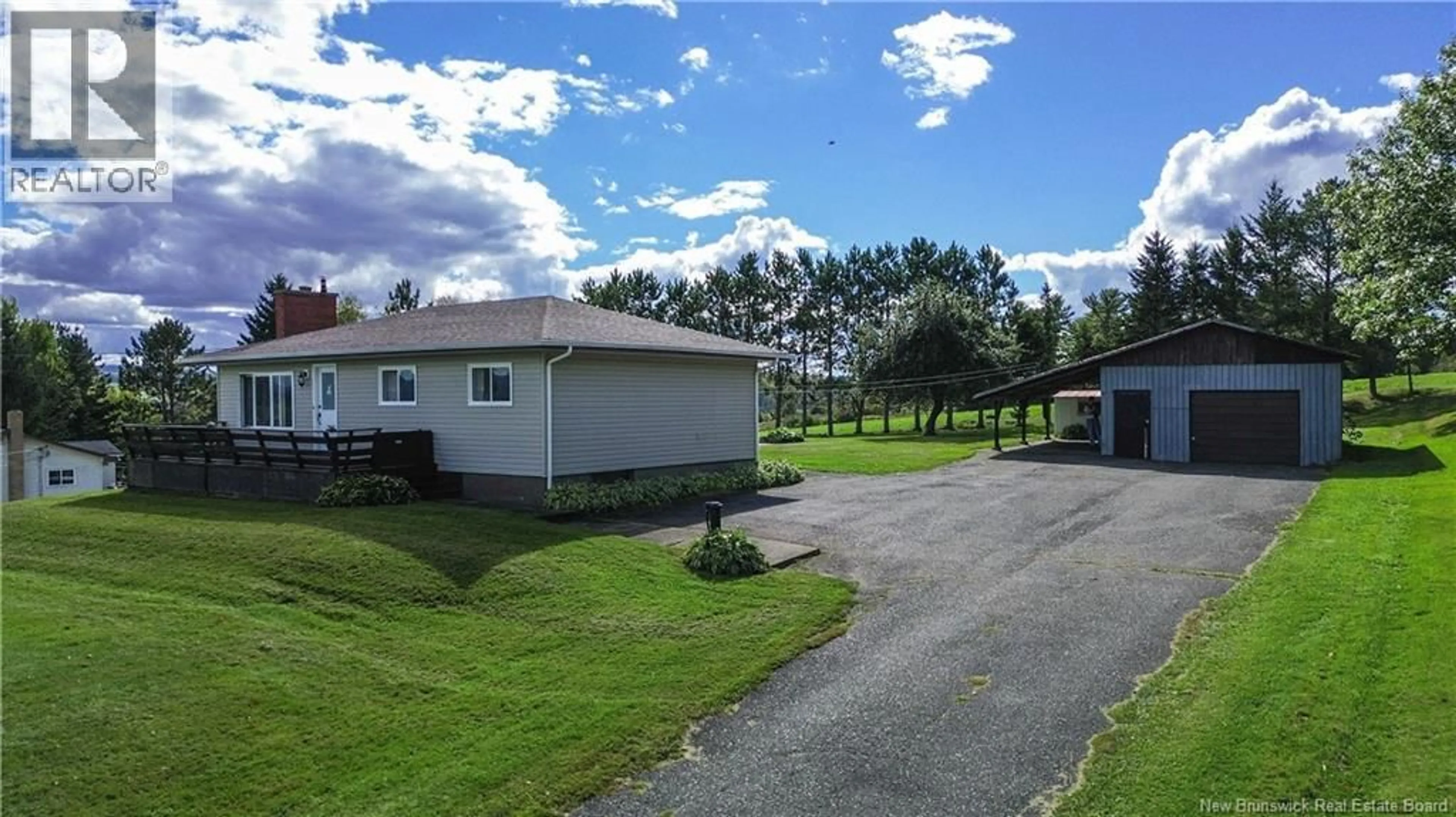 A pic from outside/outdoor area/front of a property/back of a property/a pic from drone, unknown for 111 MCGREGOR BROOK ROAD, Roachville New Brunswick E4G2G2