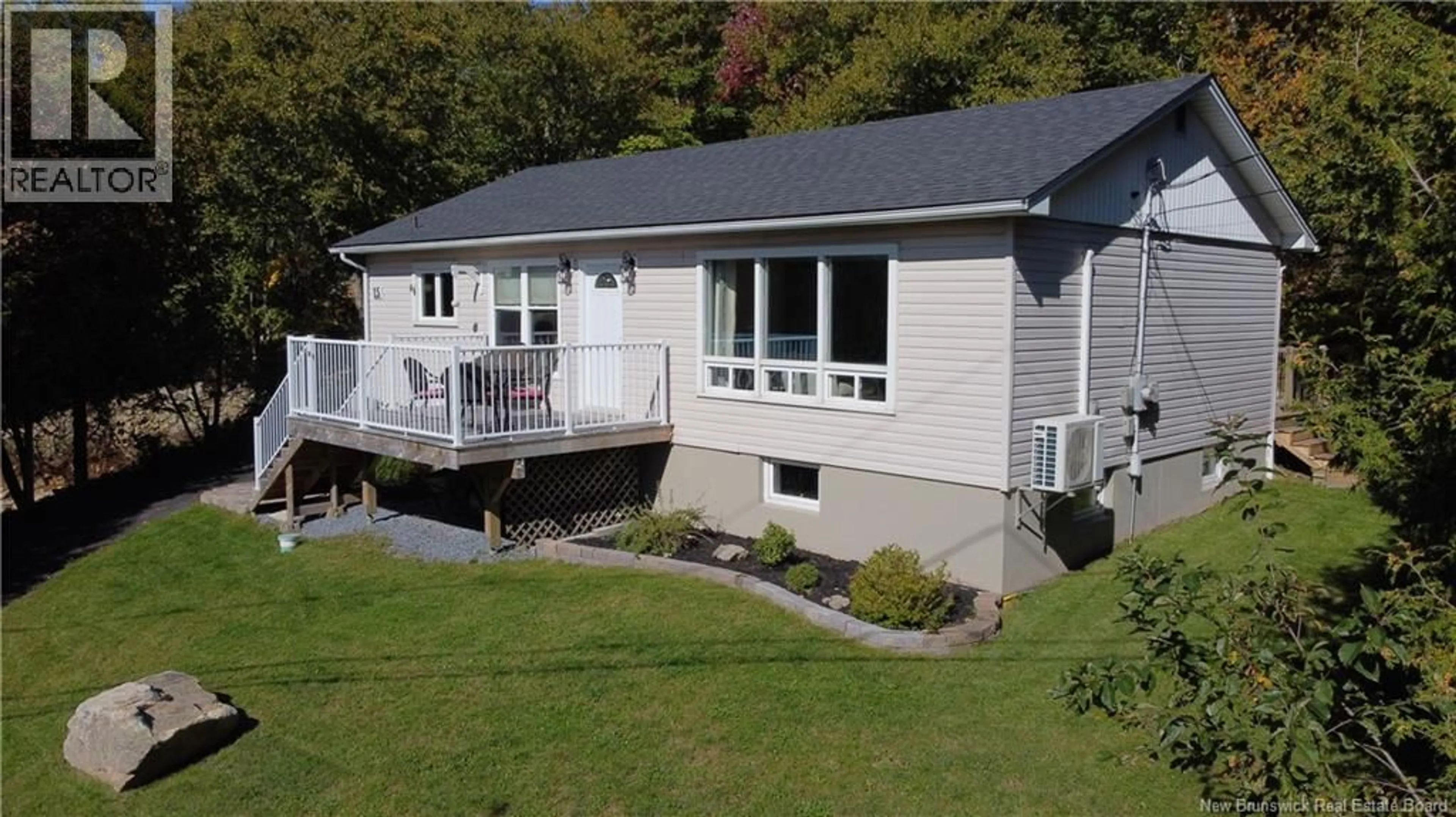 A pic from outside/outdoor area/front of a property/back of a property/a pic from drone, water/lake/river/ocean view for 15 HAZEN AVENUE, Rothesay New Brunswick E2H1N9