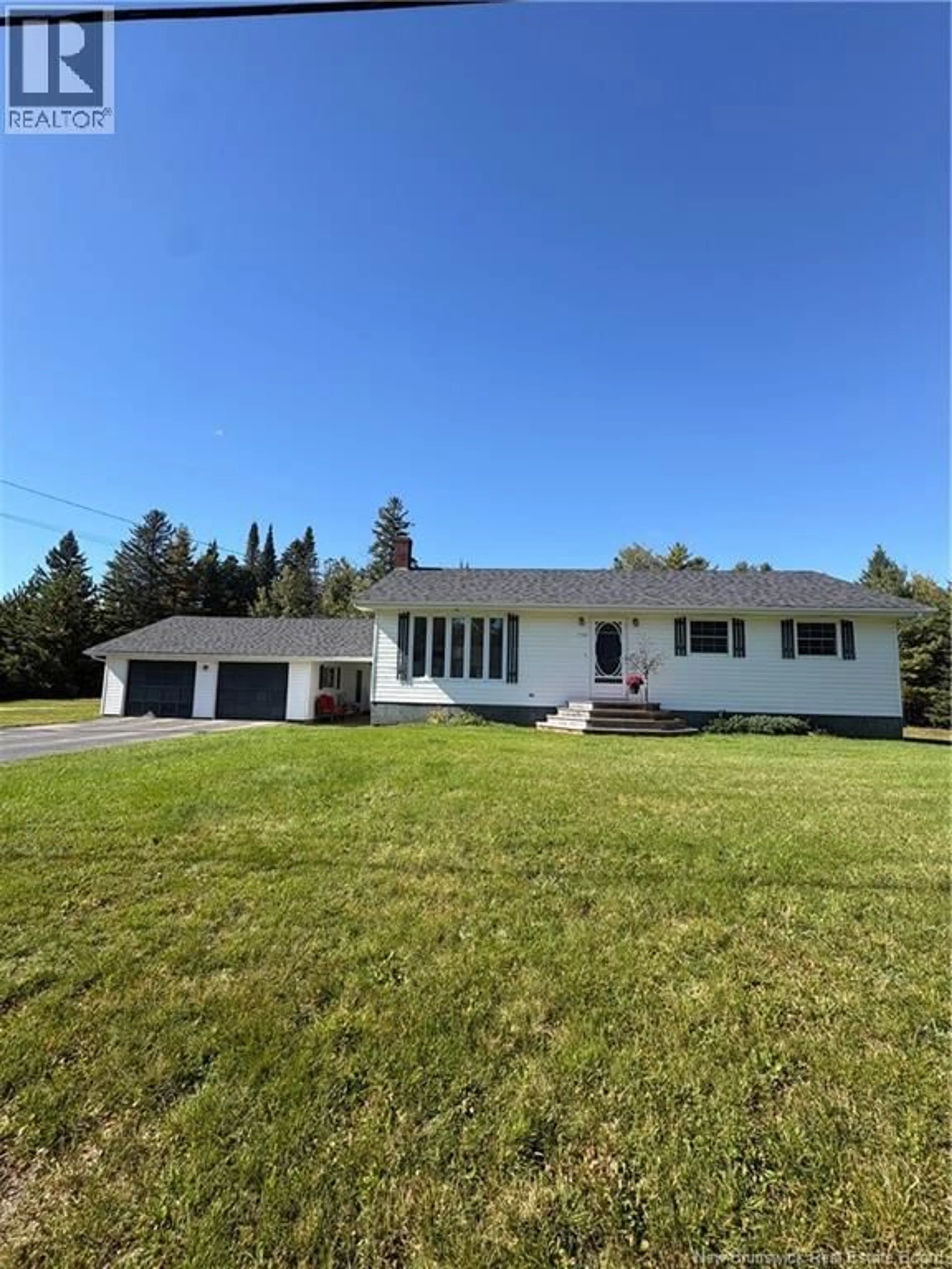 A pic from outside/outdoor area/front of a property/back of a property/a pic from drone, street for 750 BACK ROAD, Lyttleton New Brunswick E9E1X5