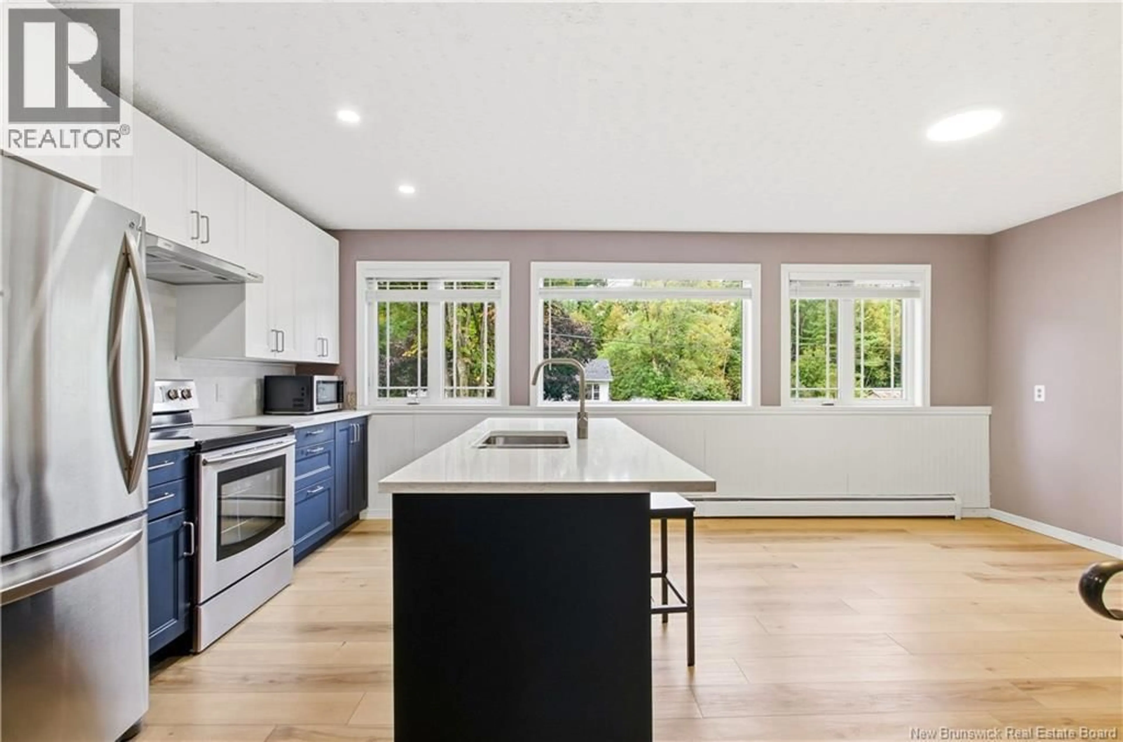 Open concept kitchen, unknown for 40 DEWITT ACRES, Fredericton New Brunswick E3A6S2