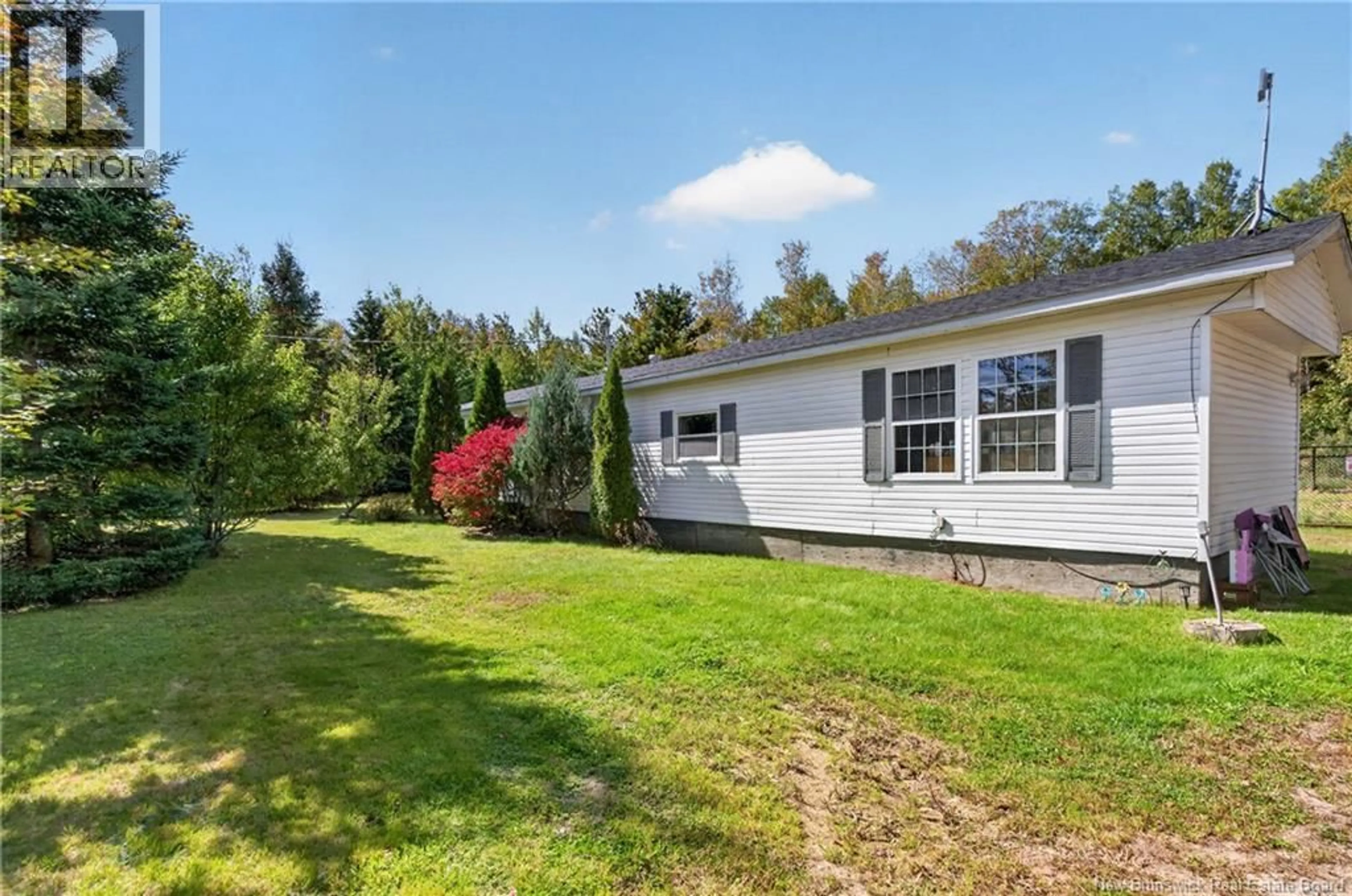 A pic from outside/outdoor area/front of a property/back of a property/a pic from drone, unknown for 12454 HWY 126, Murray Settlement New Brunswick E4Y2S4