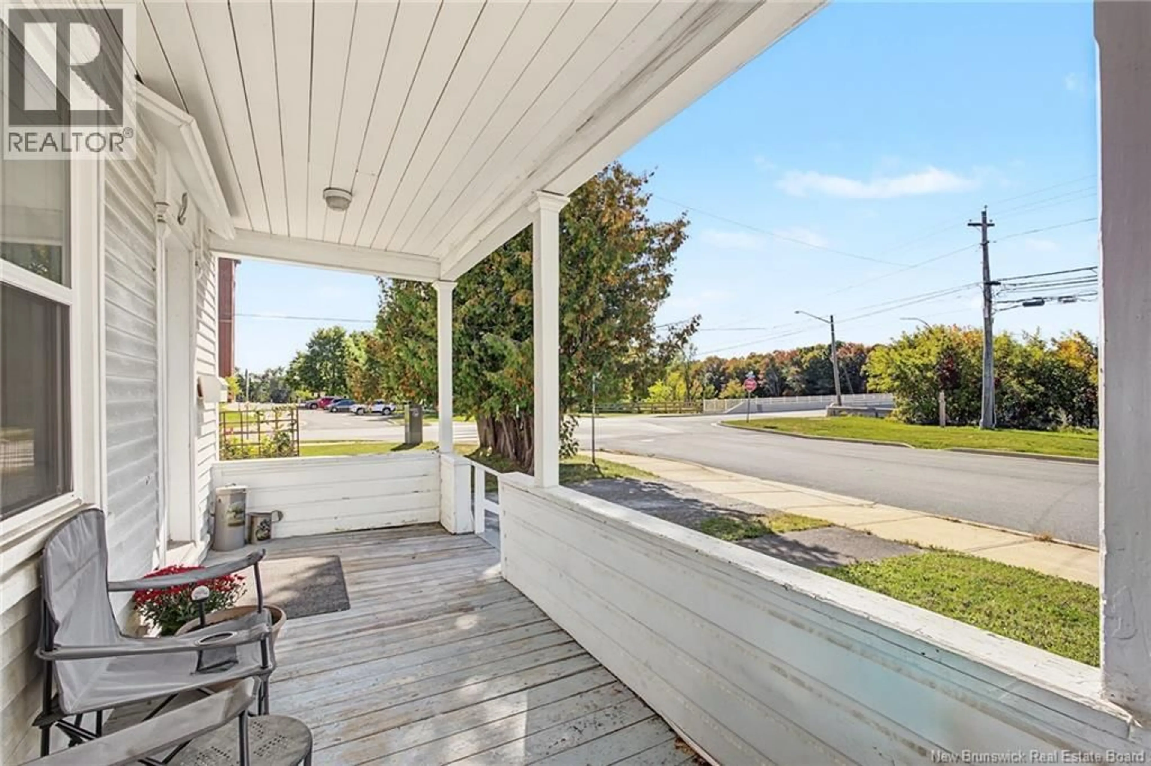 Patio, street for 2 RIVER STREET, Fredericton New Brunswick E3A4L6