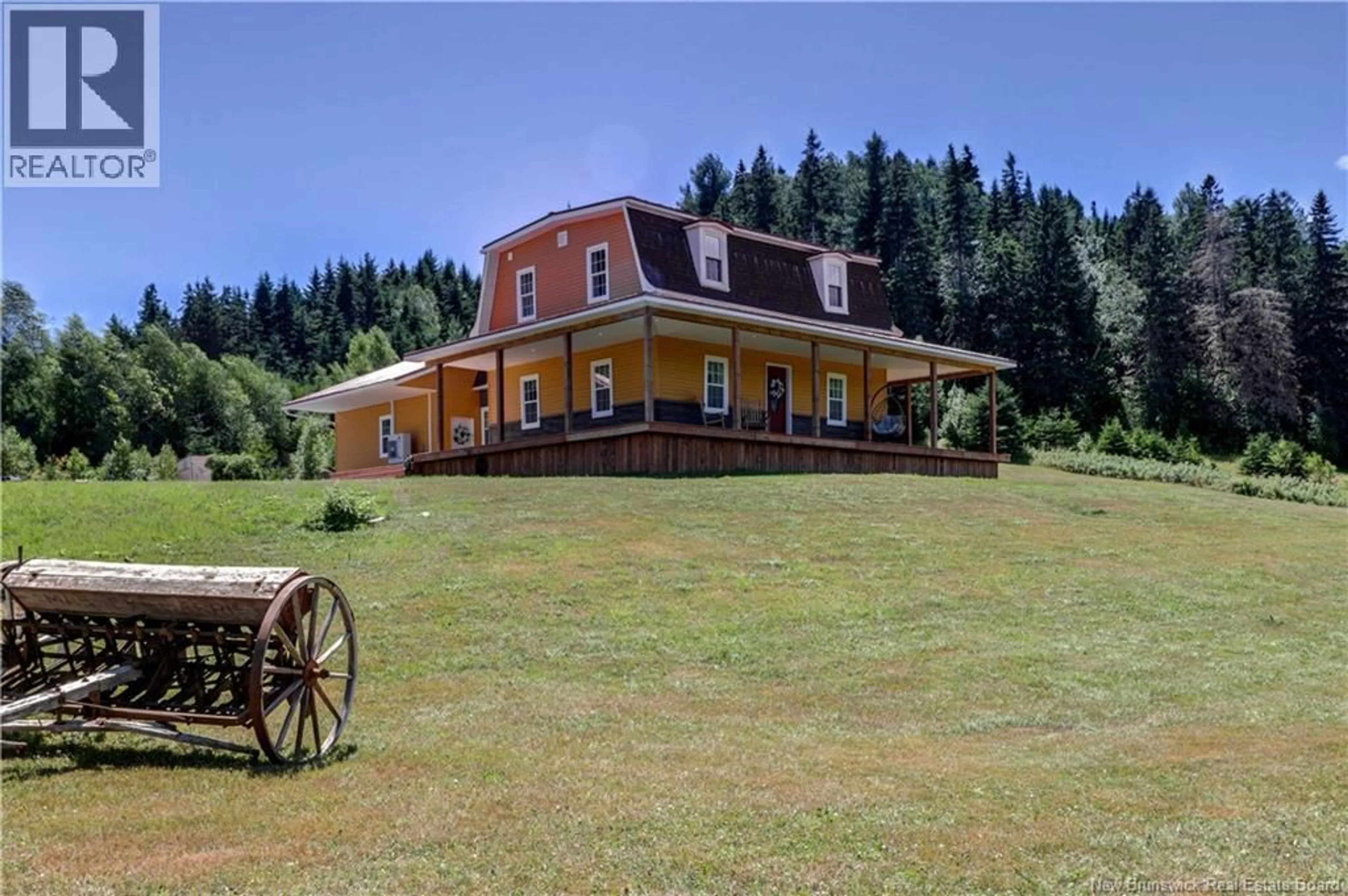 A pic from outside/outdoor area/front of a property/back of a property/a pic from drone, mountain view for 480 UPPER GOSHEN ROAD, Elgin New Brunswick E4Z0C4