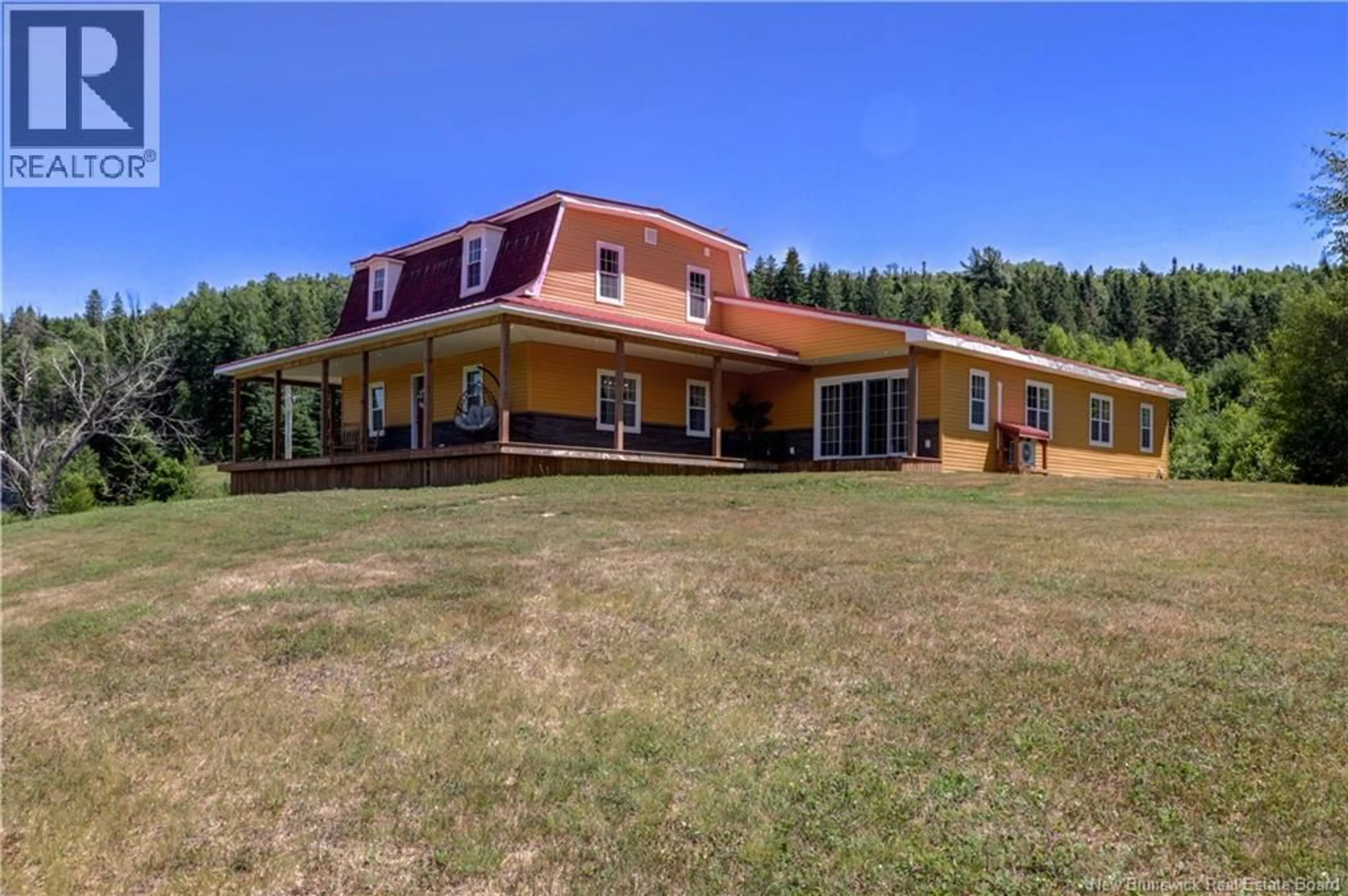 A pic from outside/outdoor area/front of a property/back of a property/a pic from drone, mountain view for 480 UPPER GOSHEN ROAD, Elgin New Brunswick E4Z0C4