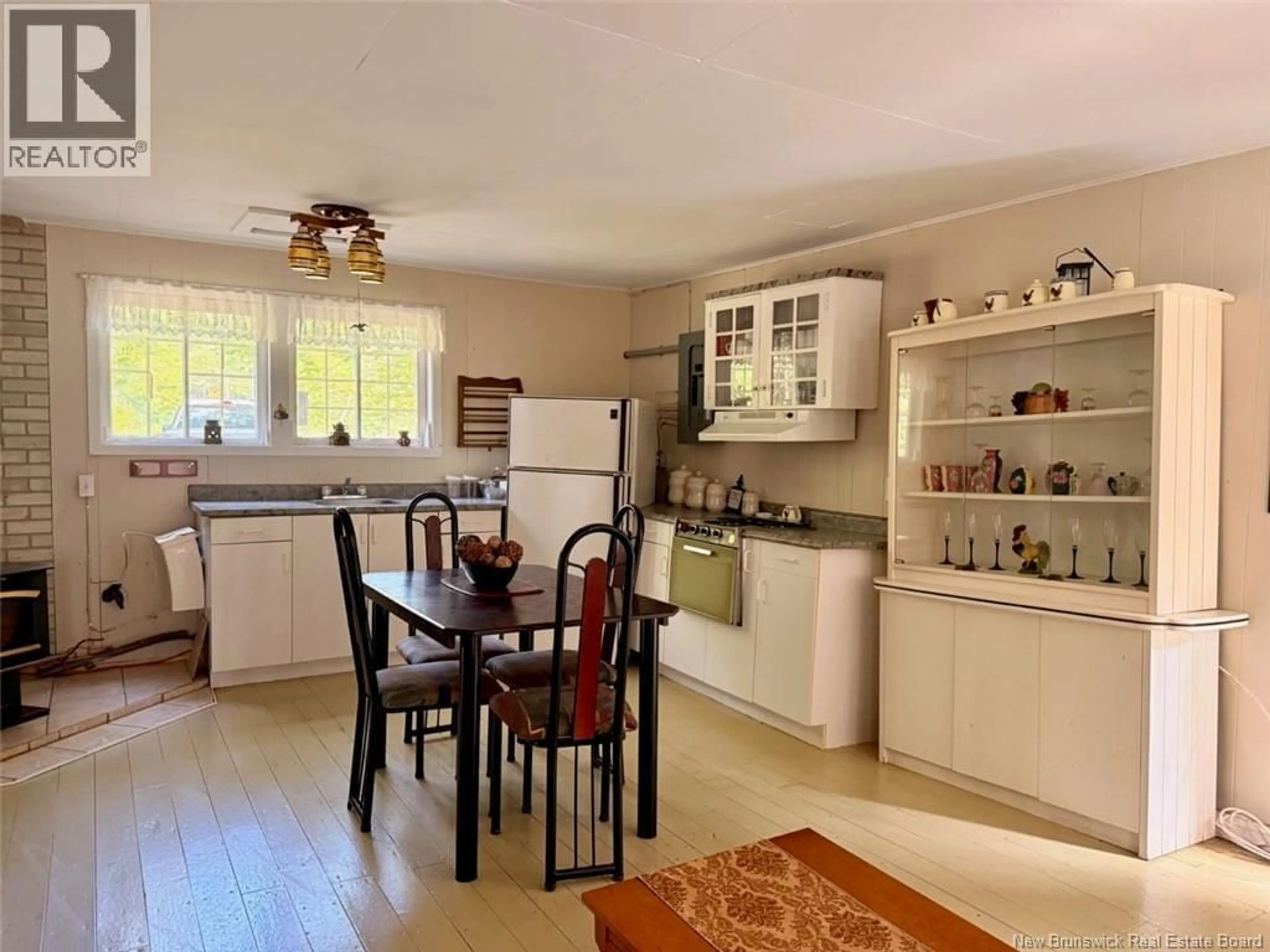 Open concept kitchen, ceramic/tile floor for 327 ST MAURE ROAD, Balmoral New Brunswick E8E1L9