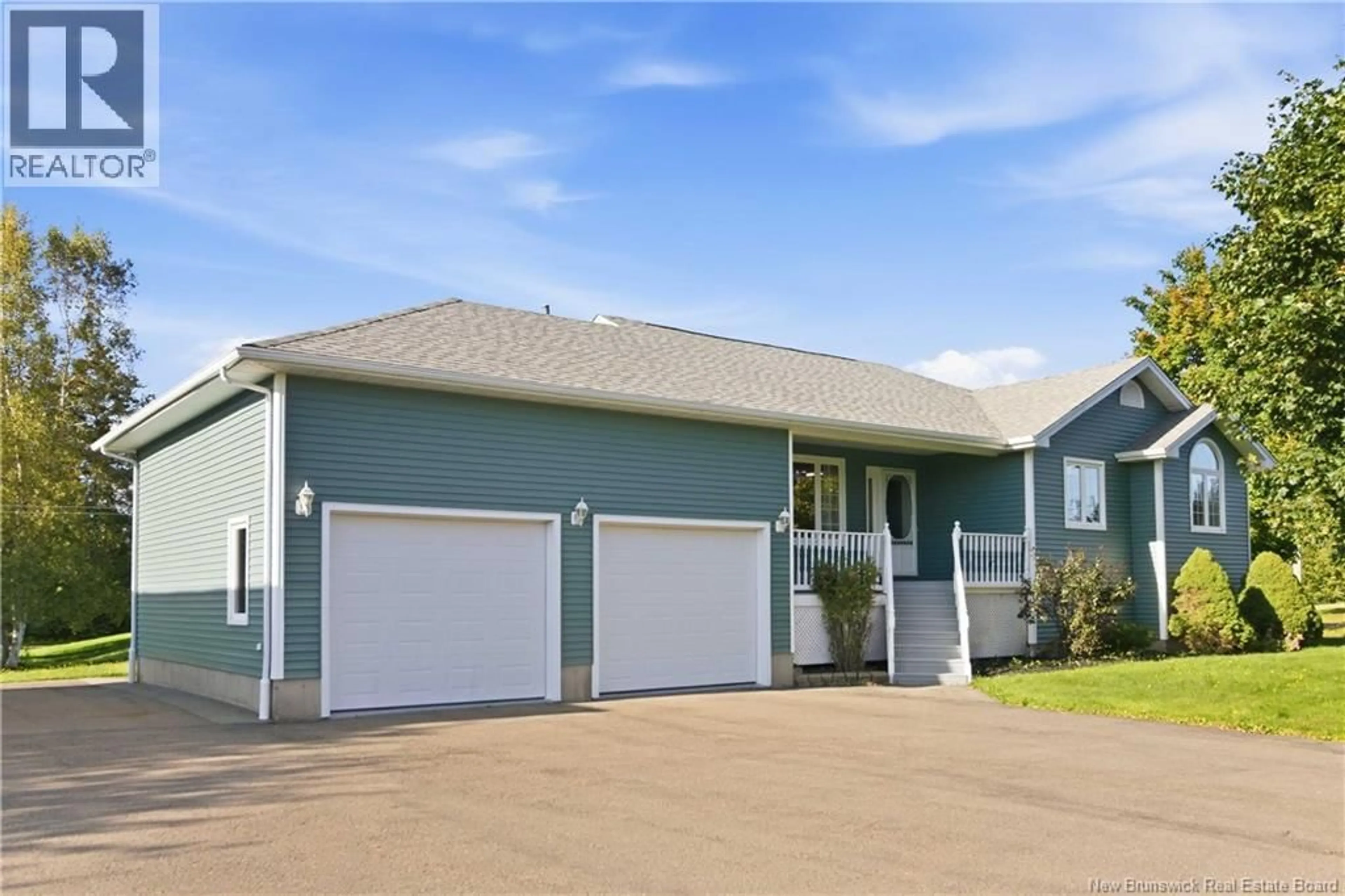Home with vinyl exterior material, street for 58 WILL ROGERS ROAD, Lutes Mountain New Brunswick E1G2X7