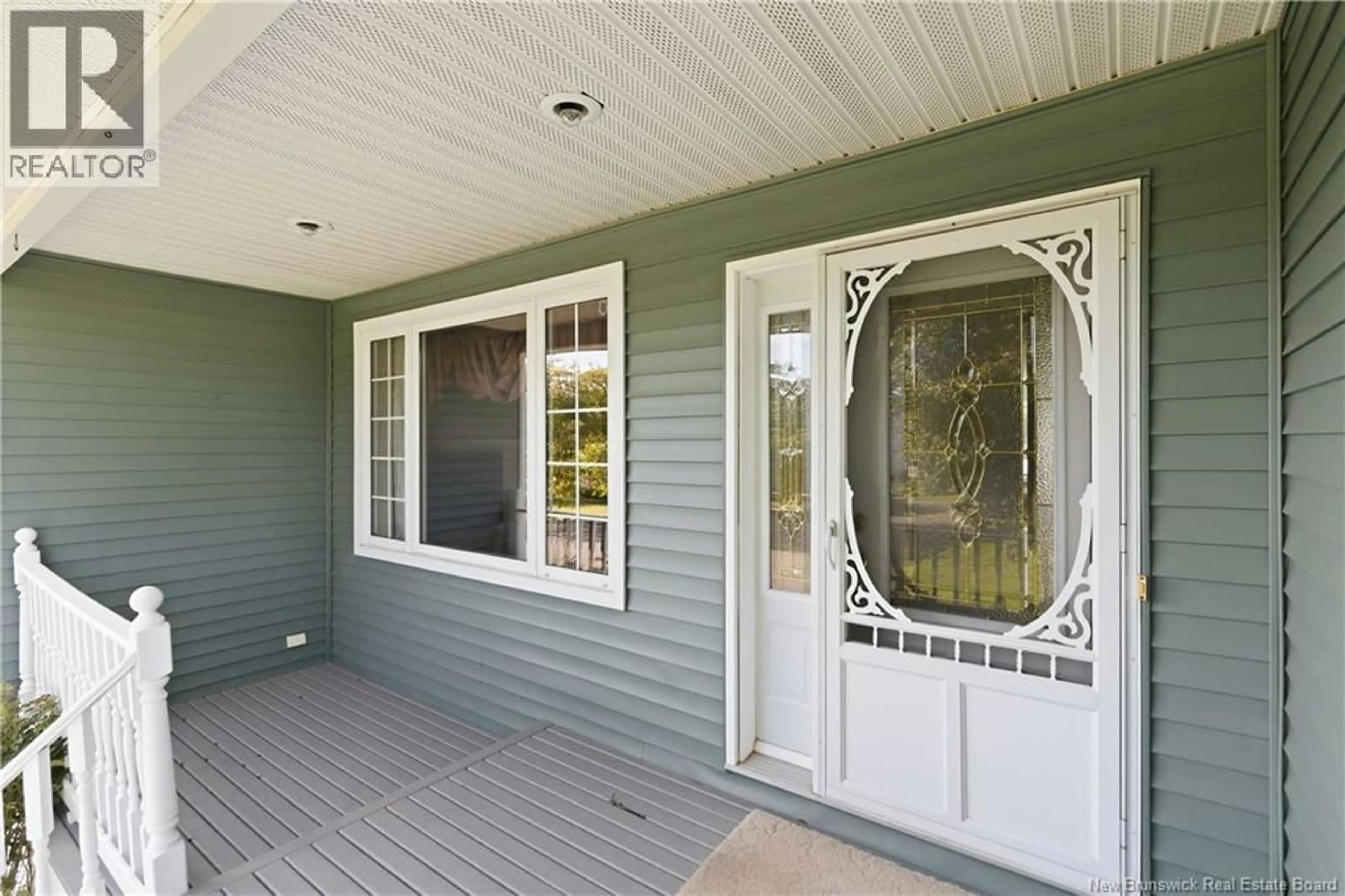 Home with vinyl exterior material, street for 58 WILL ROGERS ROAD, Lutes Mountain New Brunswick E1G2X7