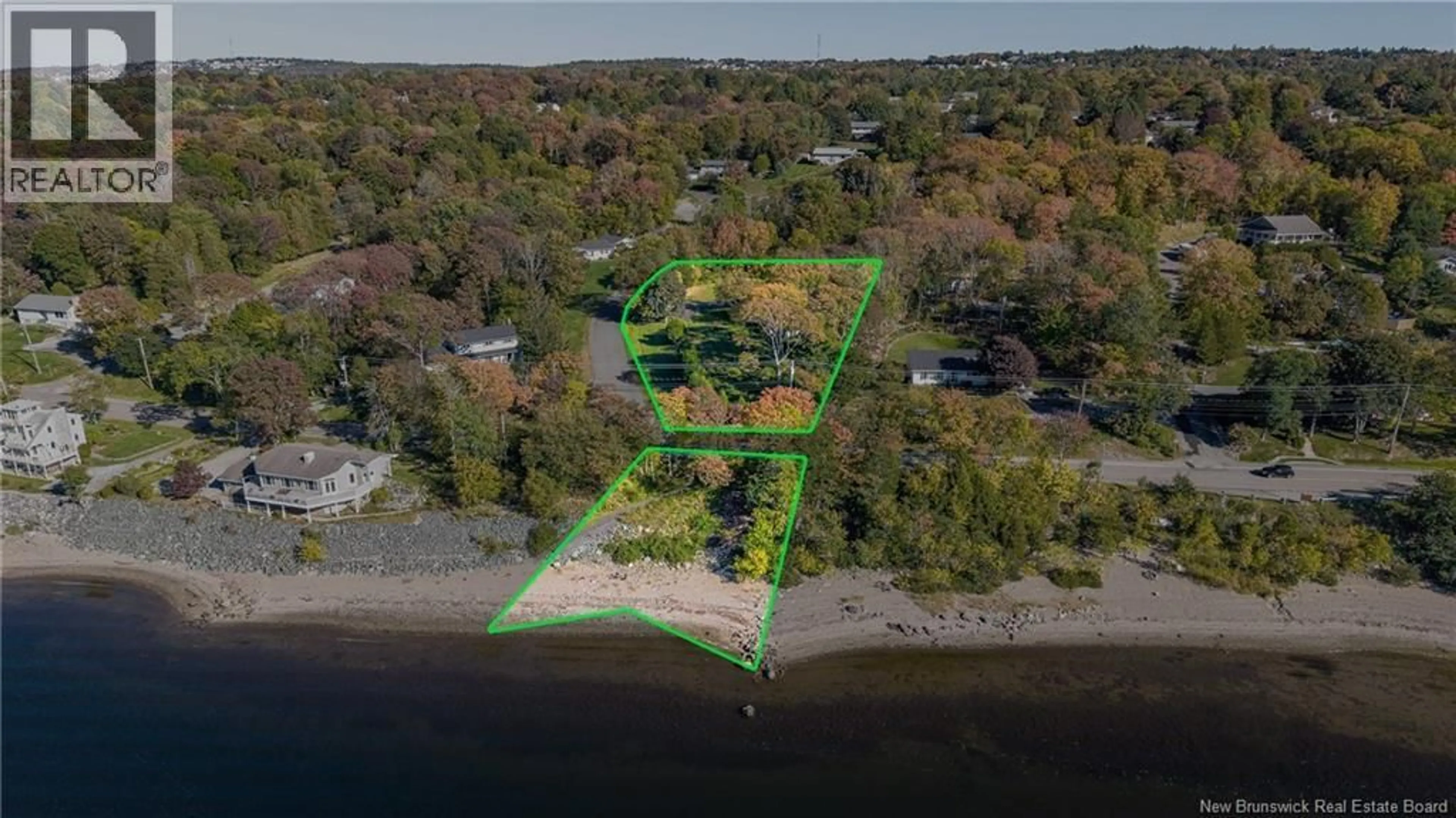 A pic from outside/outdoor area/front of a property/back of a property/a pic from drone, water/lake/river/ocean view for 1000 ARCHER DRIVE, Quispamsis New Brunswick E2E1E6