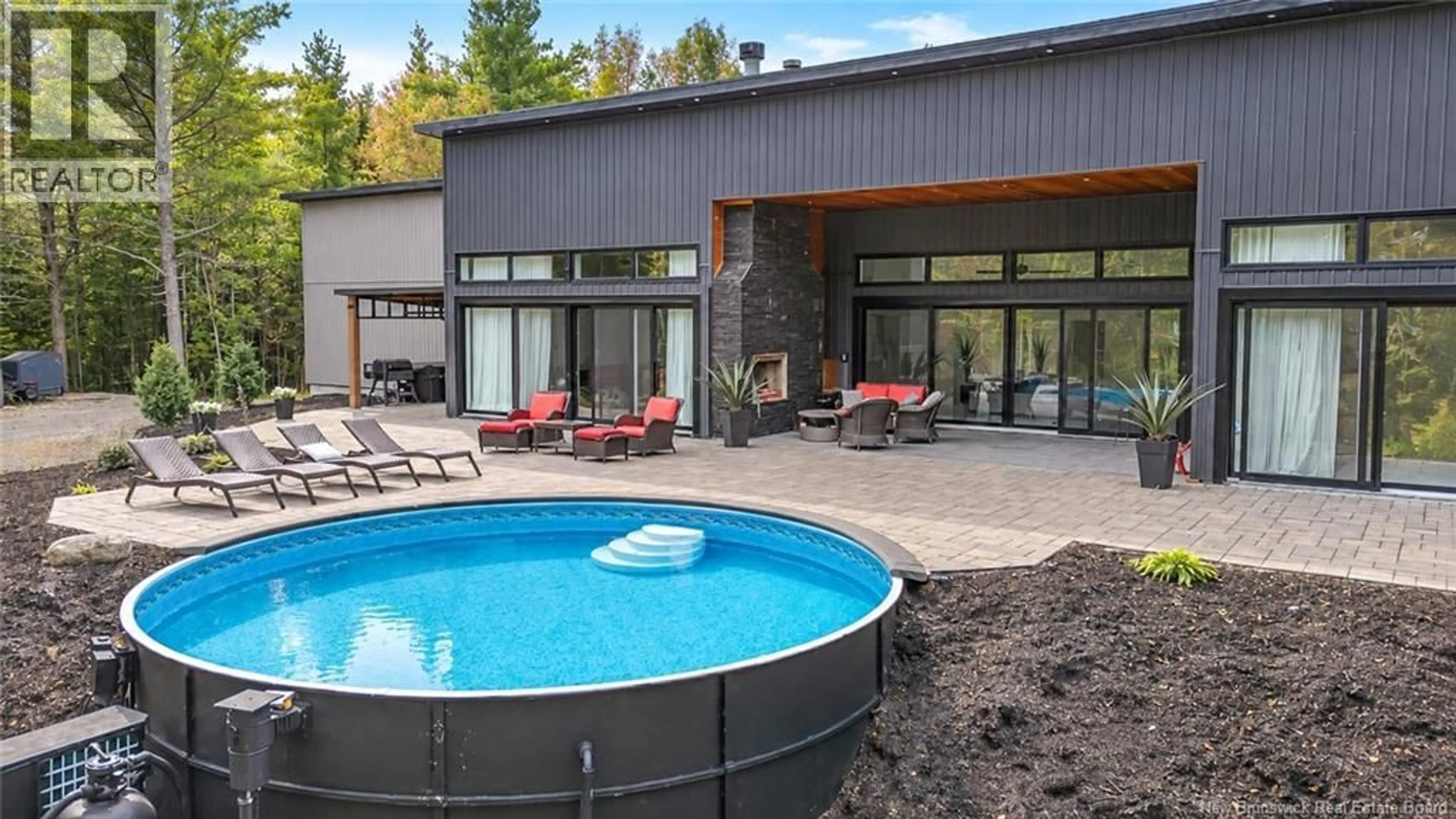 Patio, water/lake/river/ocean view for 55 CLEARBROOK DRIVE, Charters Settlement New Brunswick E3C1X9