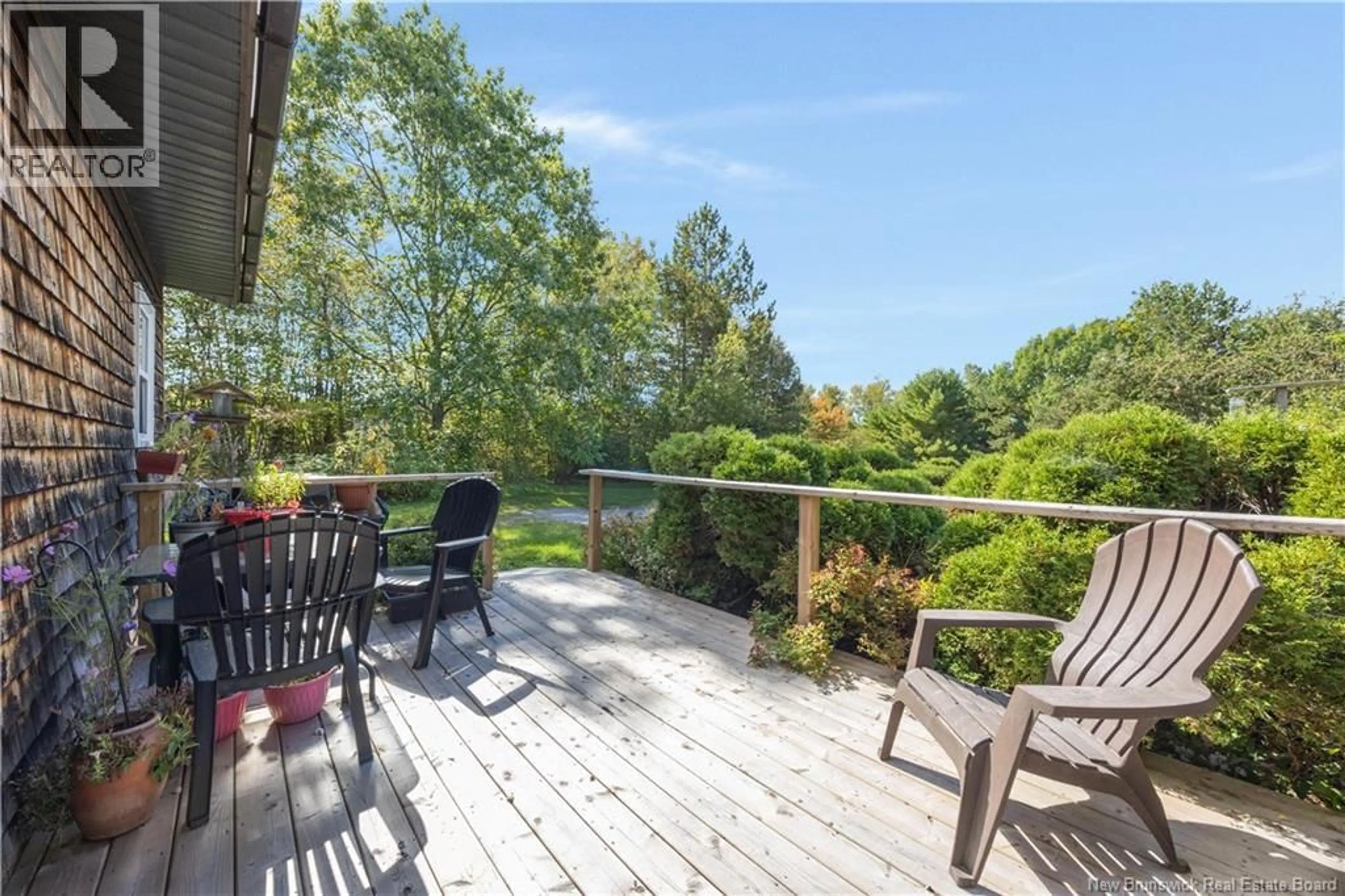Patio, water/lake/river/ocean view for 72 RIVER ROAD, Passekeag New Brunswick E5N7N2