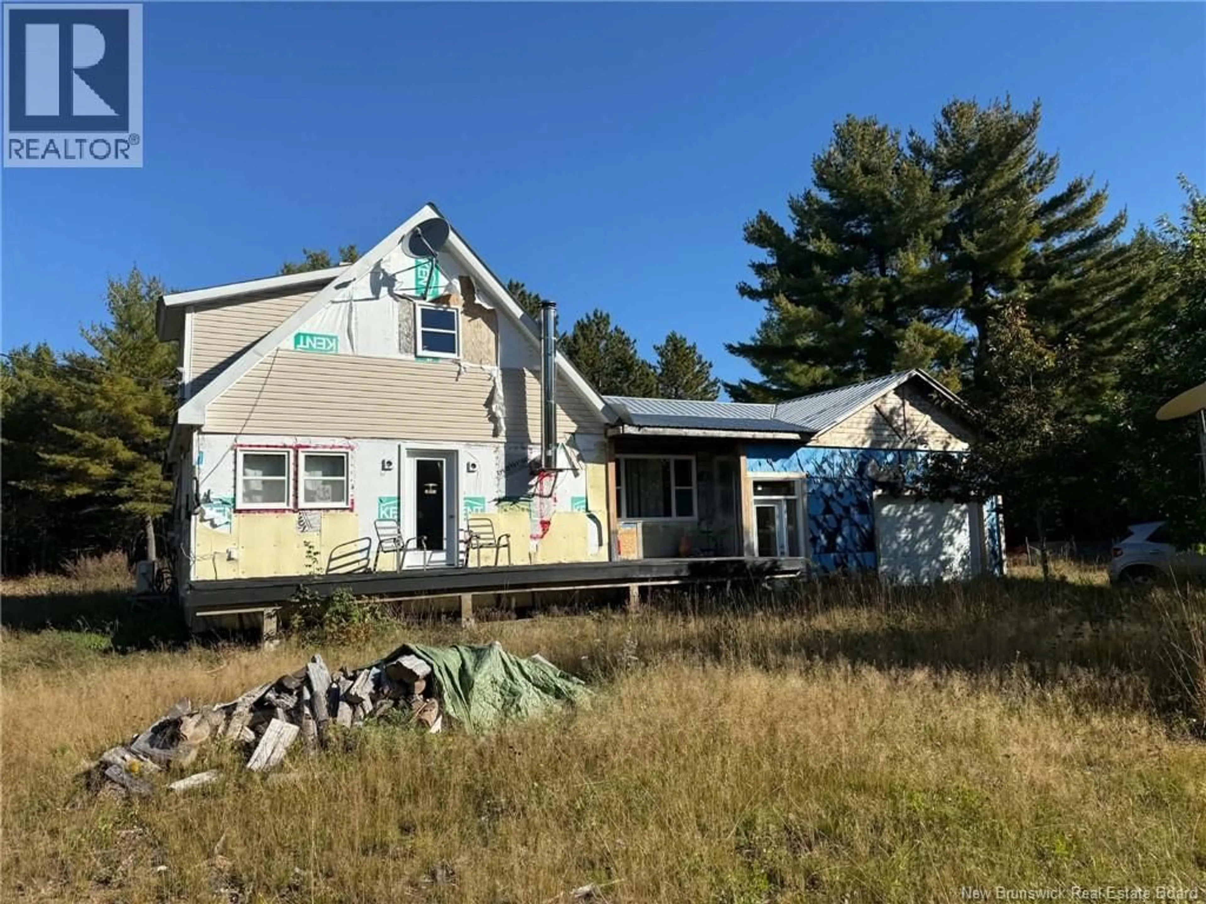 Home with vinyl exterior material, unknown for 886 CAINS RIVER ROAD, Cains River New Brunswick E9B1M3