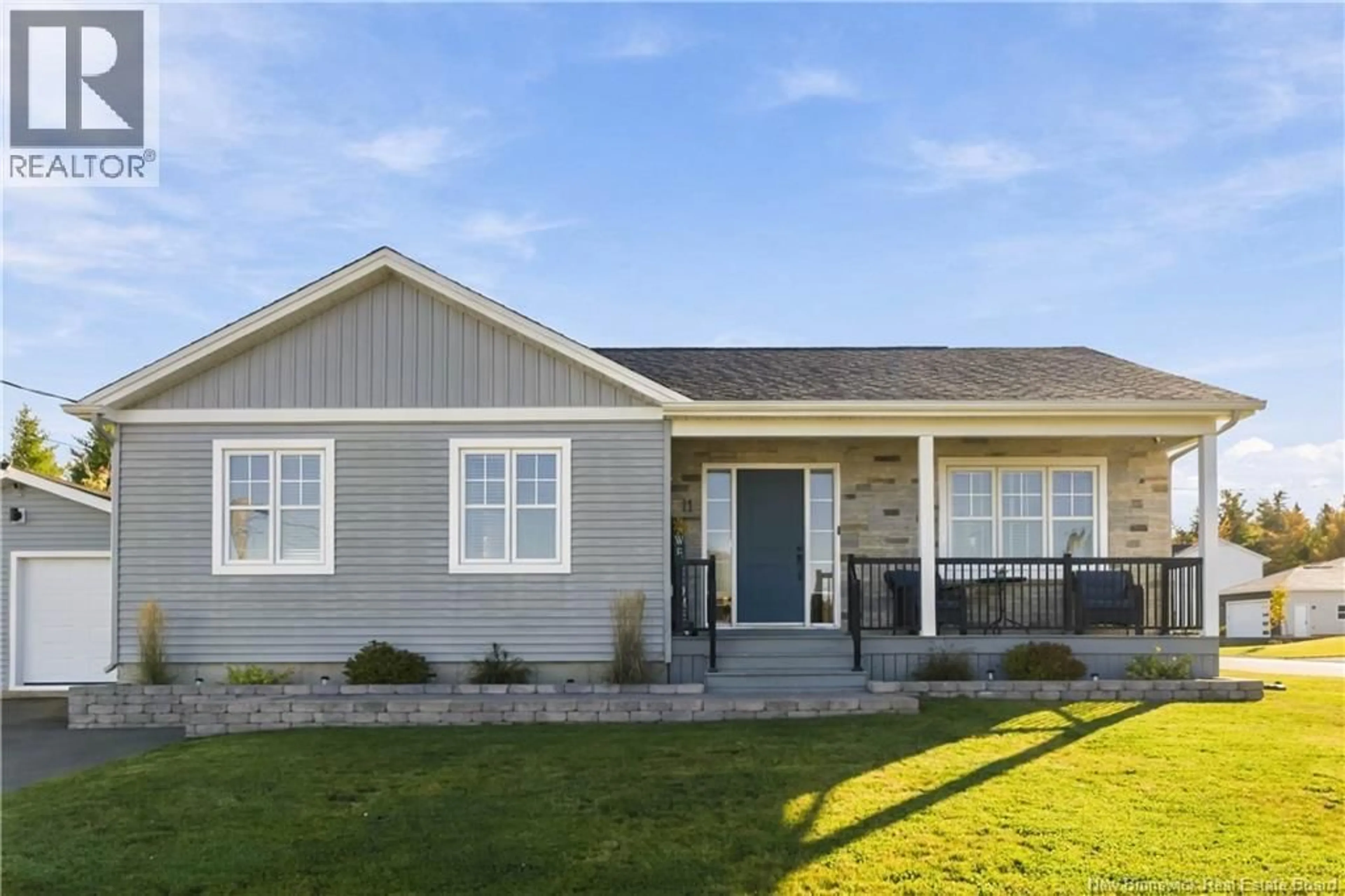 Home with vinyl exterior material, street for 11 JOANNE STREET, Dieppe New Brunswick E1A9N7