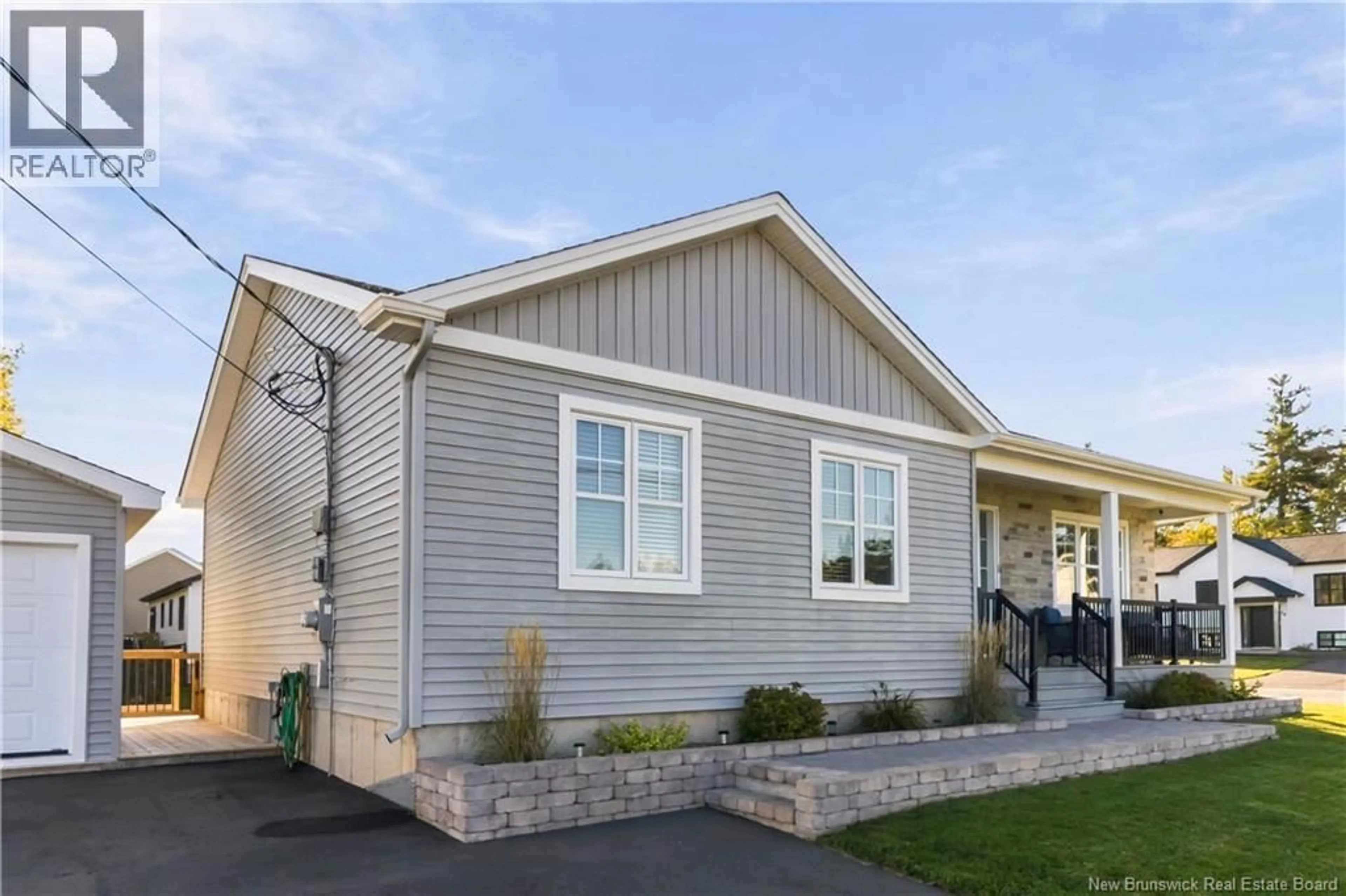 Home with vinyl exterior material, street for 11 JOANNE STREET, Dieppe New Brunswick E1A9N7