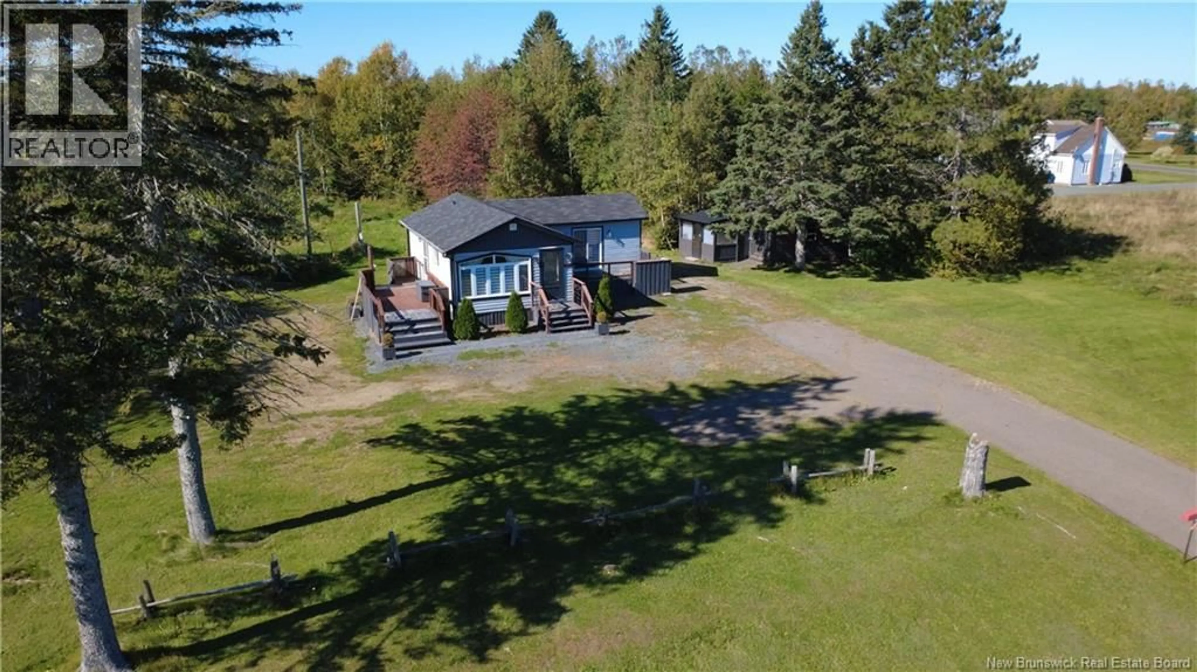 A pic from outside/outdoor area/front of a property/back of a property/a pic from drone, unknown for 525 ROUTE 135, Hacheyville New Brunswick E8M1J1