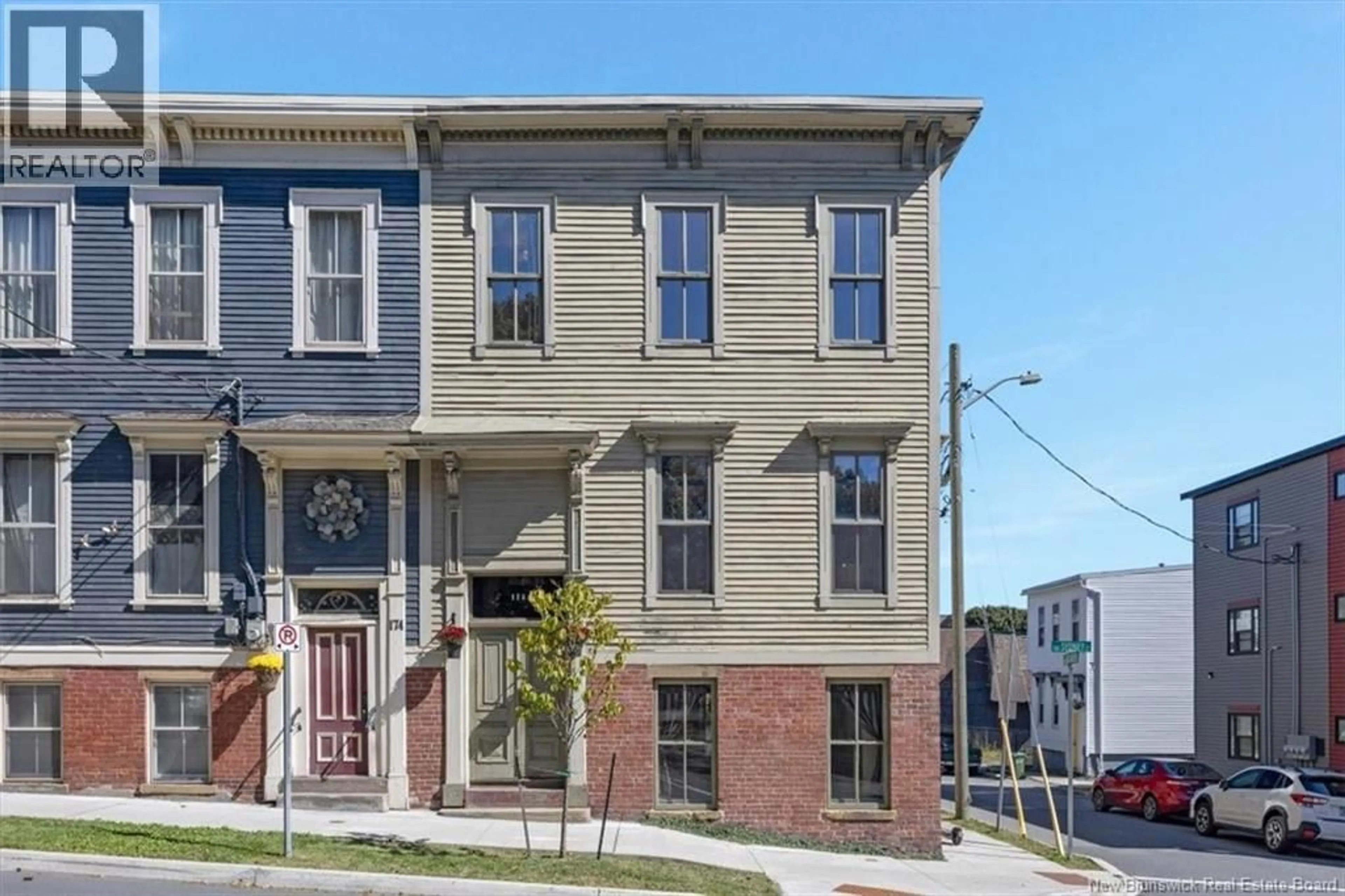 Home with brick exterior material, street for 176 SYDNEY STREET, Saint John New Brunswick E2L2M4