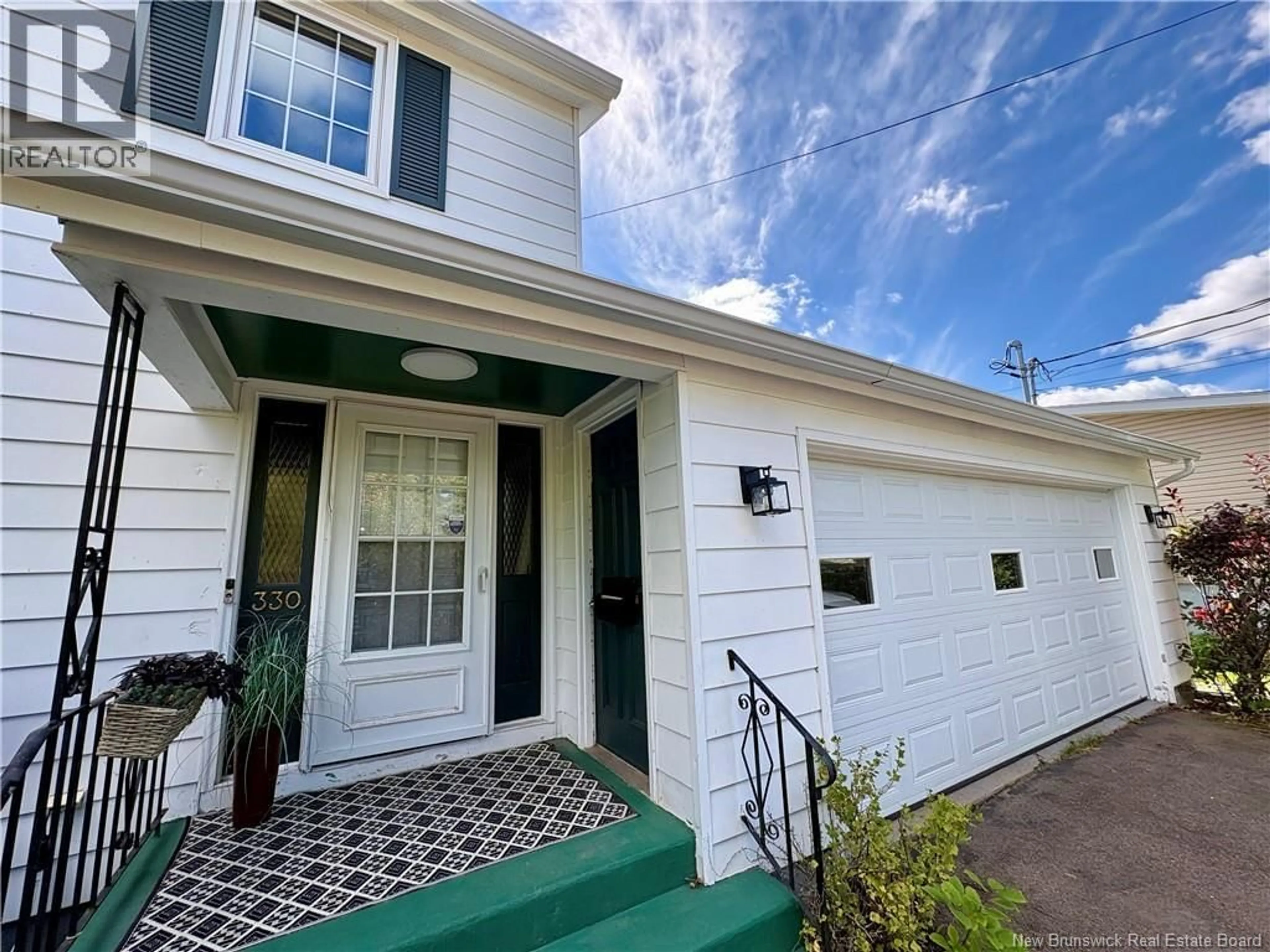 Home with vinyl exterior material, street for 330 WESTMOUNT BOULEVARD, Moncton New Brunswick E1E1V6