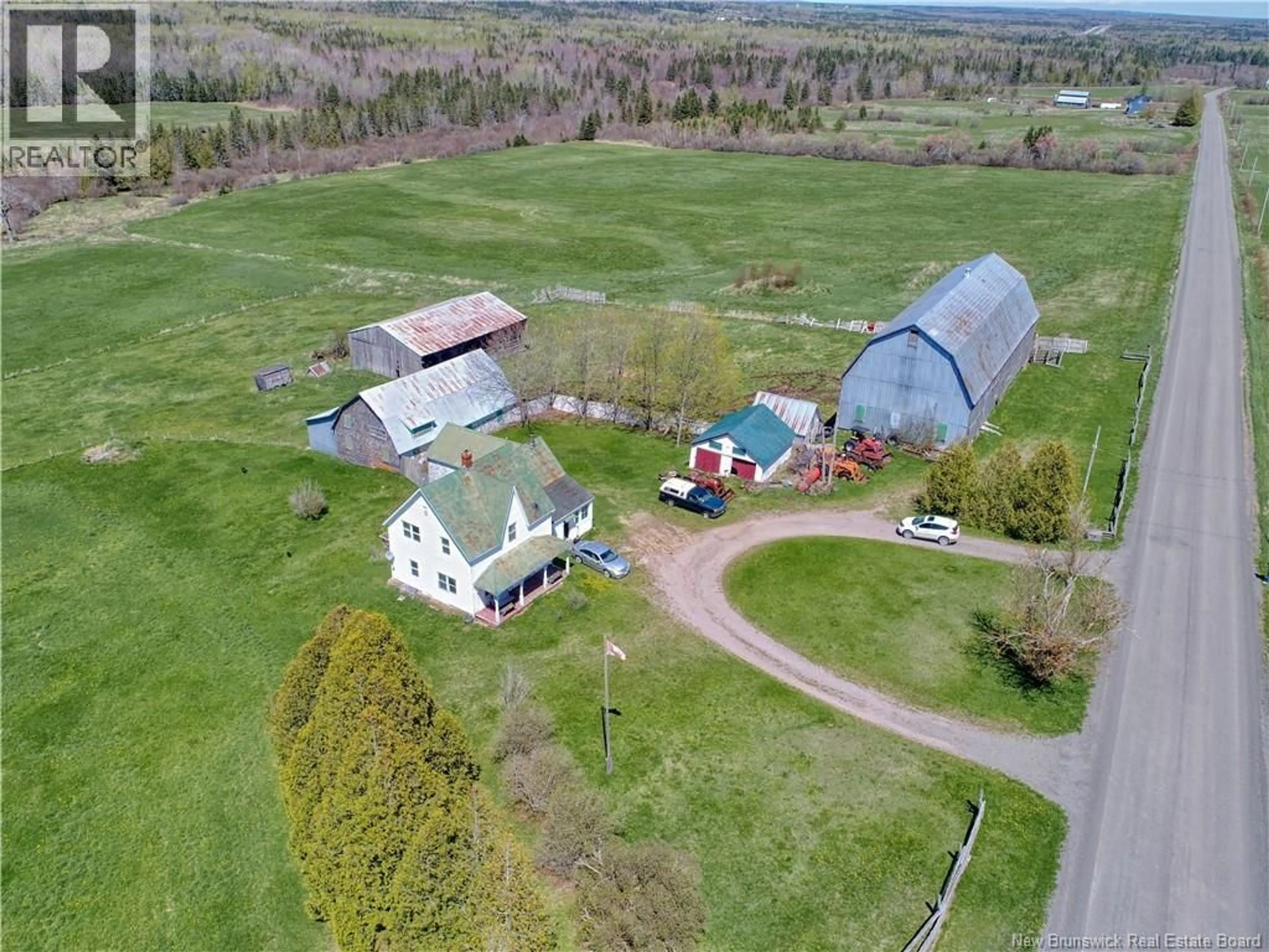 A pic from outside/outdoor area/front of a property/back of a property/a pic from drone, unknown for 139 MANNHURST ROAD, Mannhurst New Brunswick E4Z5V5