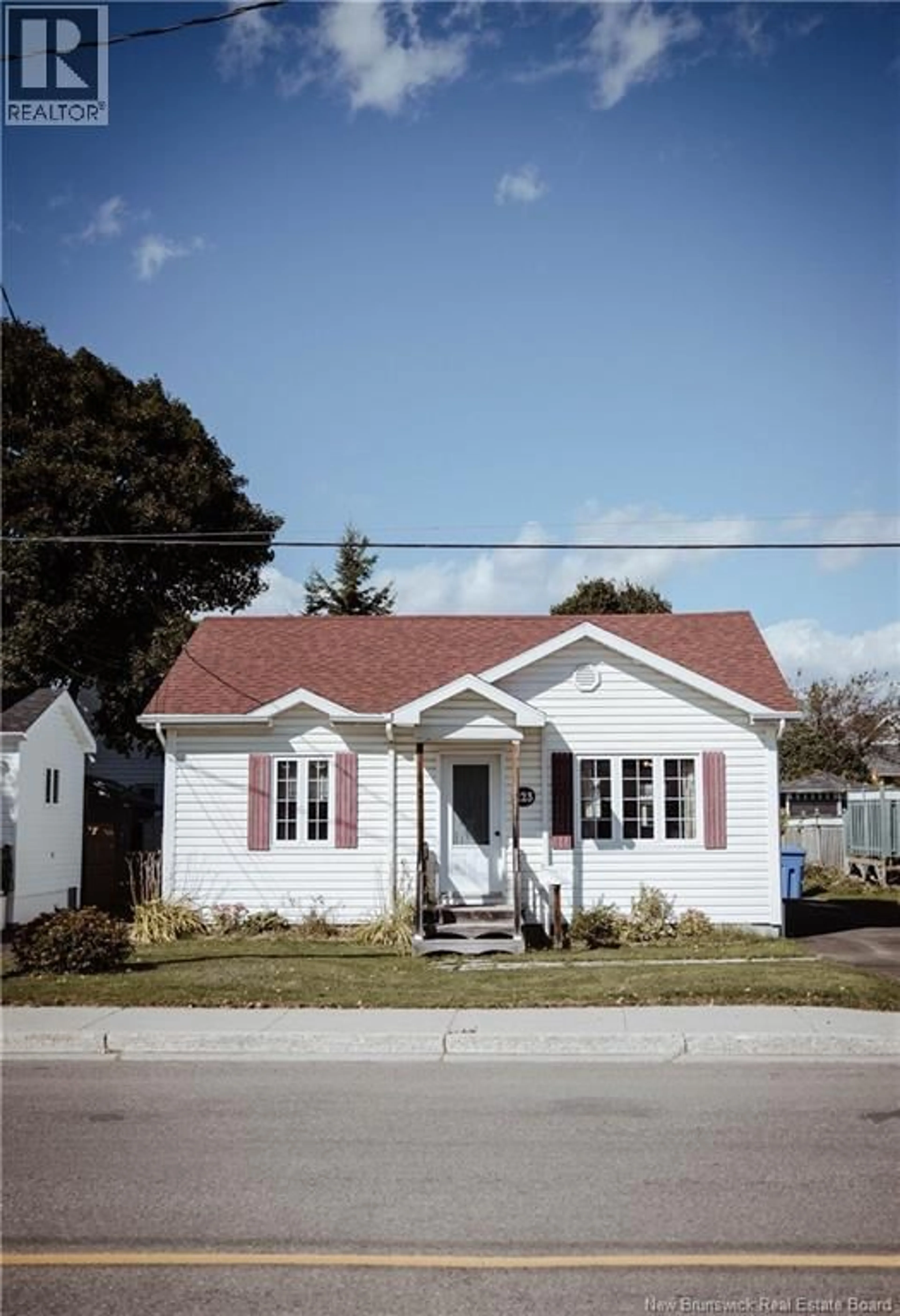 Home with vinyl exterior material, street for 223 DOVER STREET, Campbellton New Brunswick E3N1R5