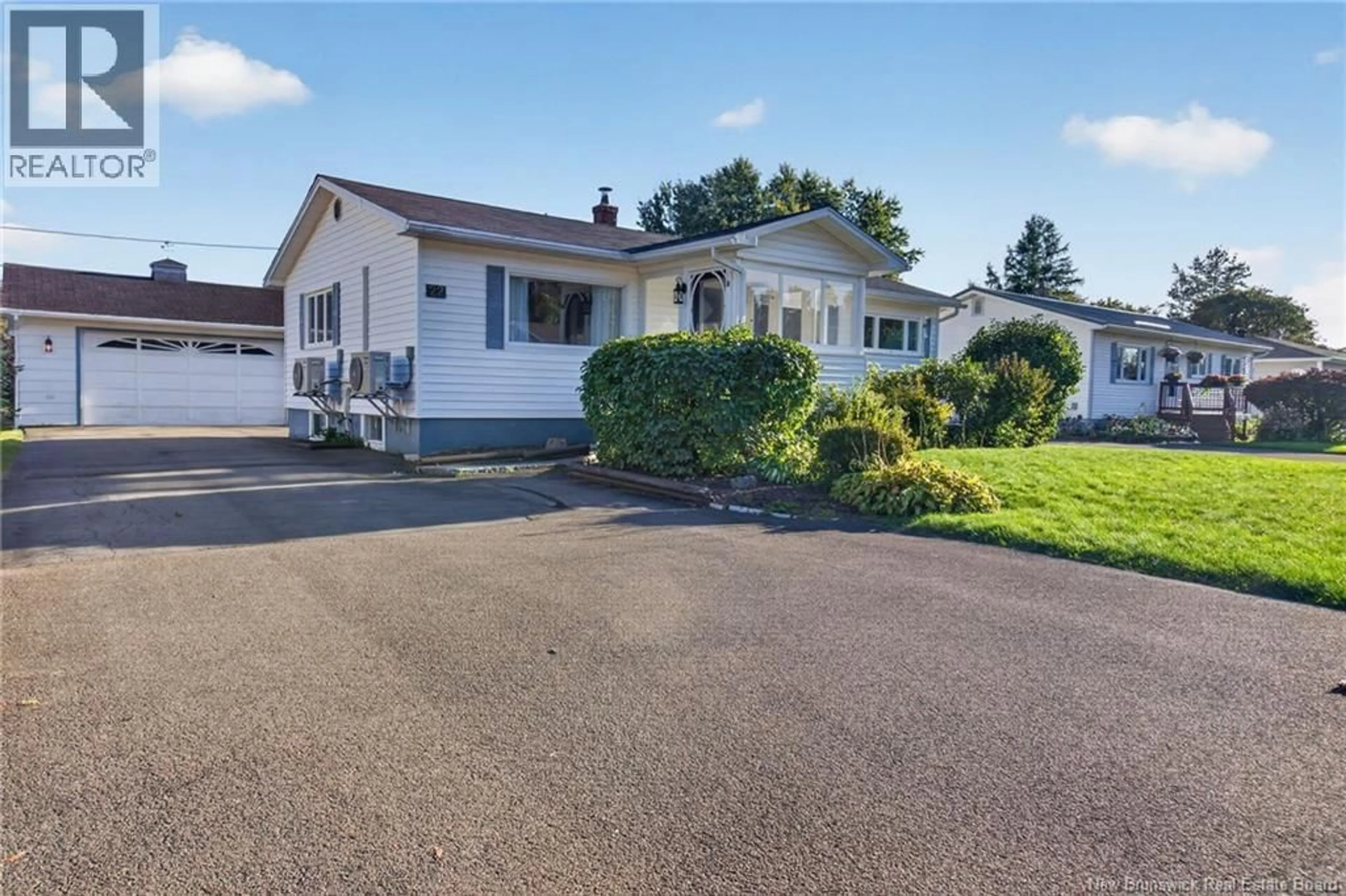 A pic from outside/outdoor area/front of a property/back of a property/a pic from drone, street for 22 ASHBURN AVENUE, Riverview New Brunswick E1B3C7