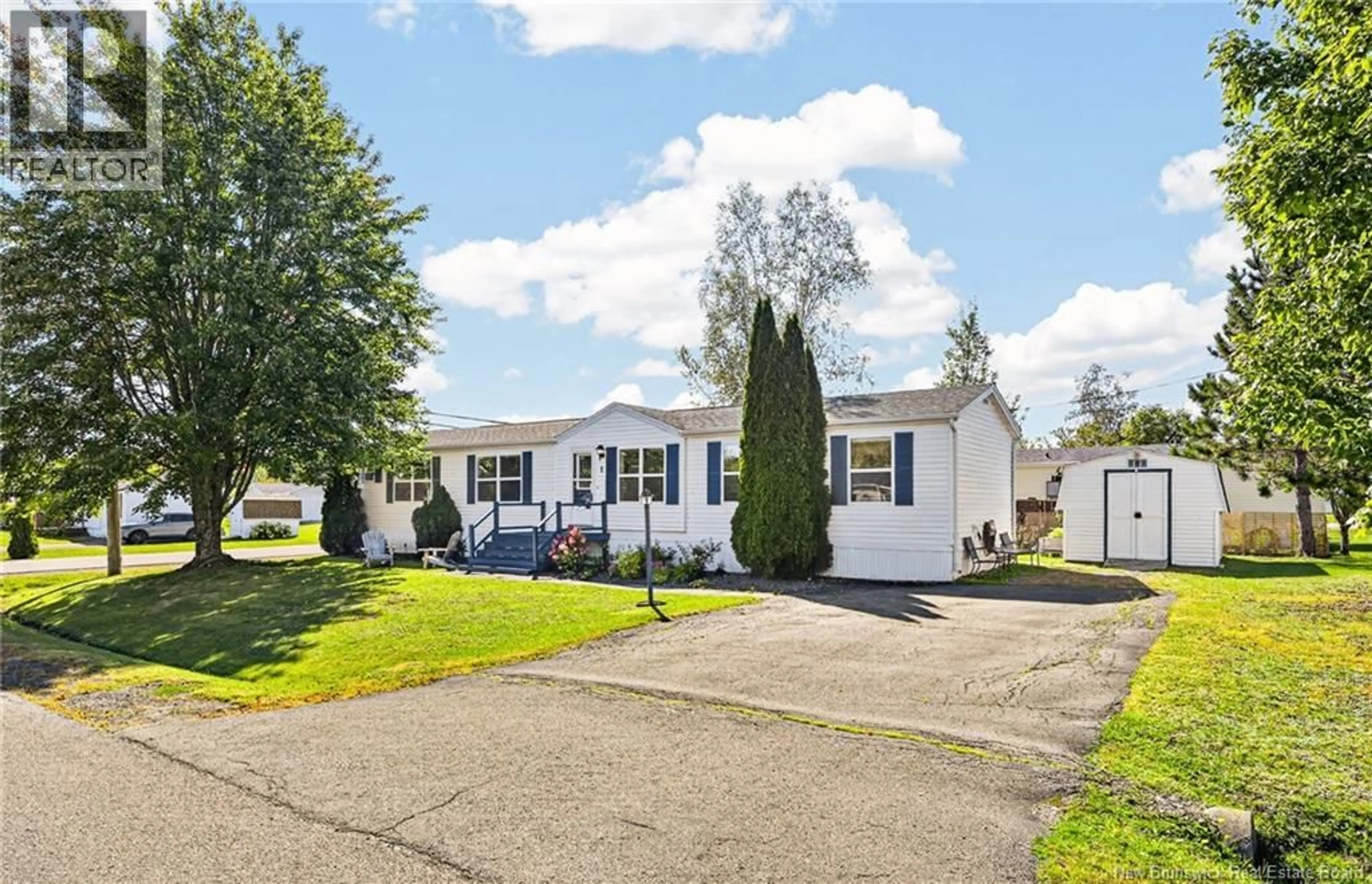 Home with vinyl exterior material, street for 1 LAUSANNE STREET, Moncton New Brunswick E1H2Y3