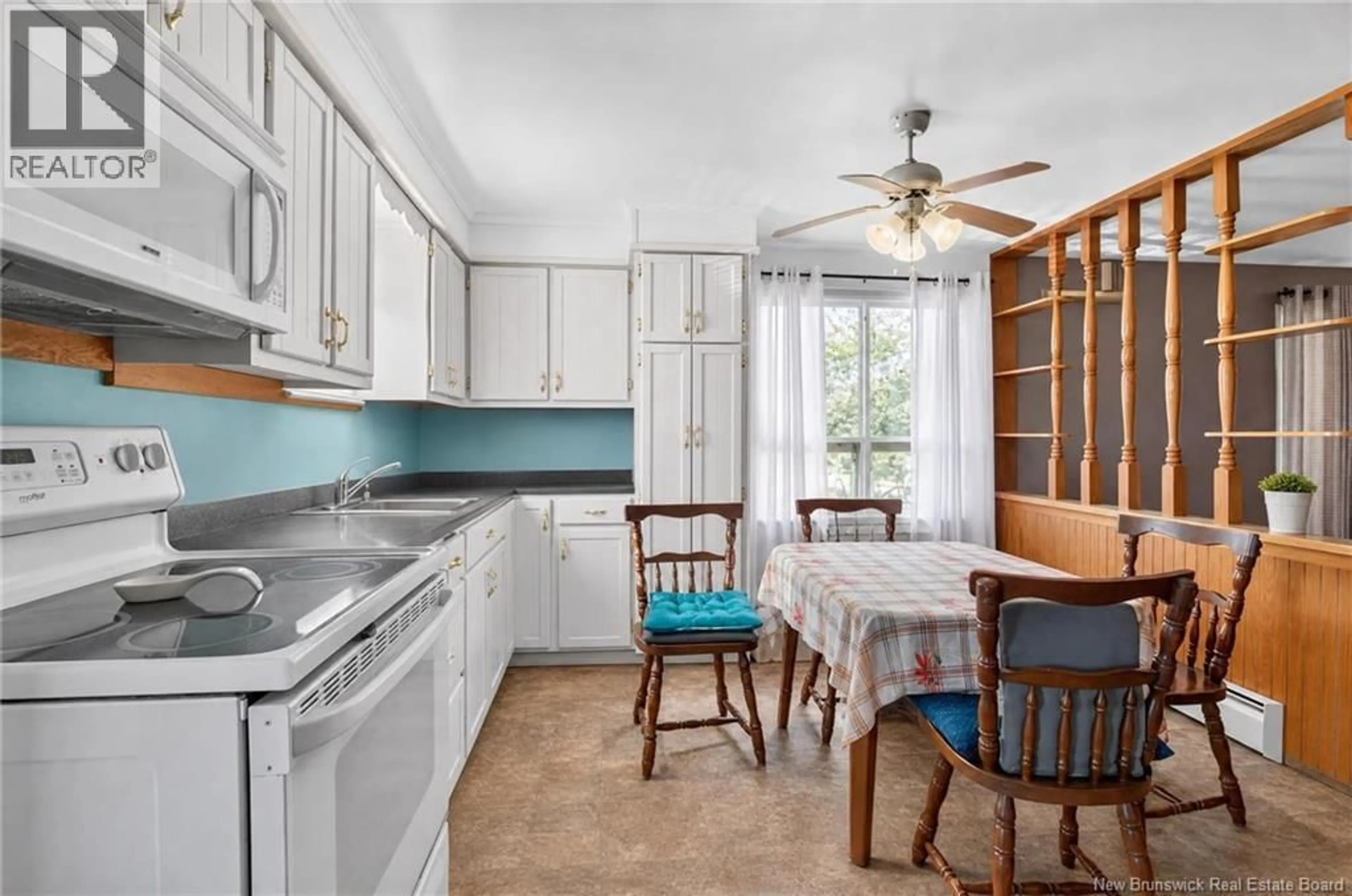 Standard kitchen, ceramic/tile floor for 6115 ROUTE 515, Saint-Paul New Brunswick E4T3W4