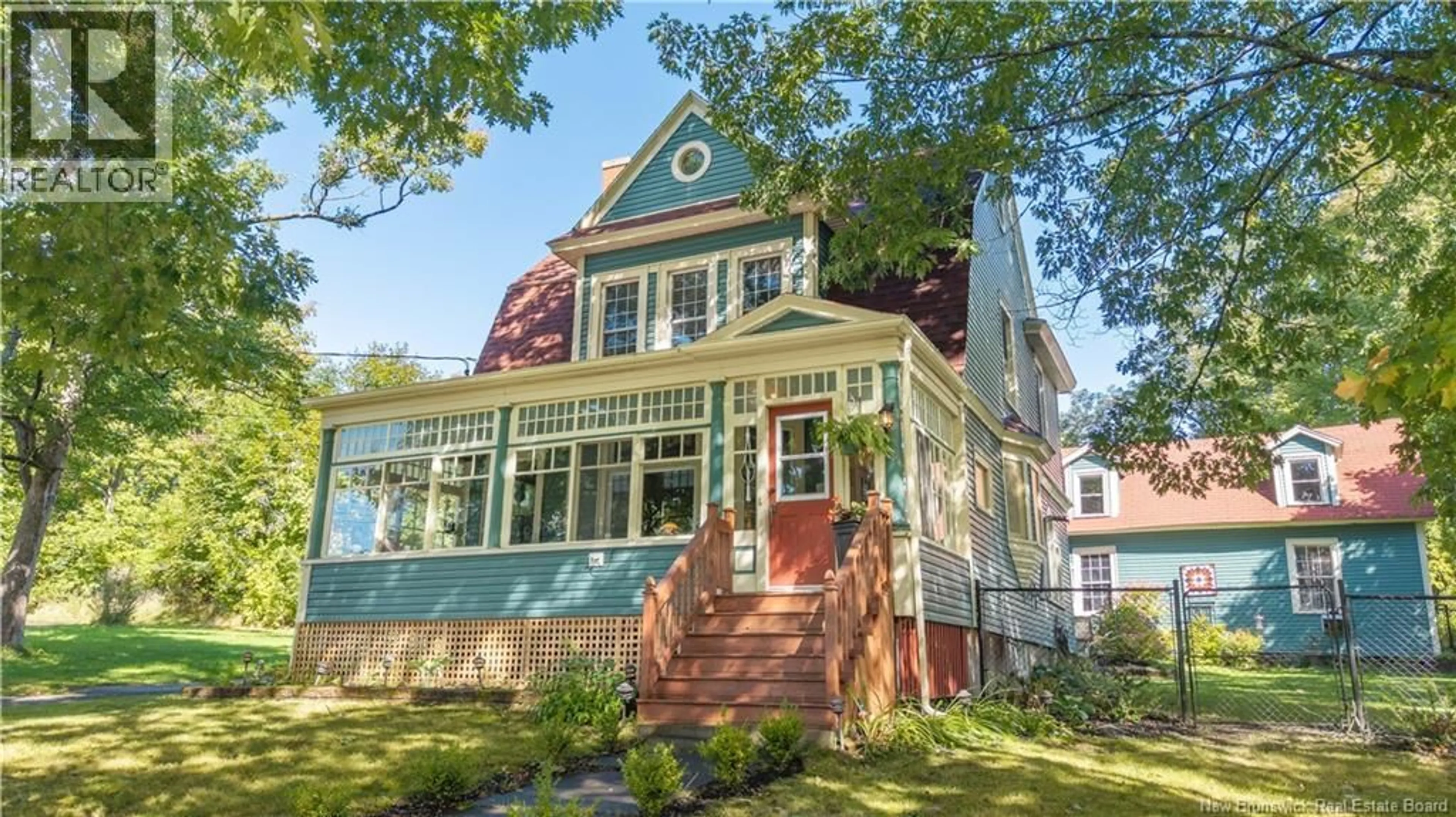 Home with vinyl exterior material, street for 44 PRINCE WILLIAM STREET, St. Stephen New Brunswick E3L1S3