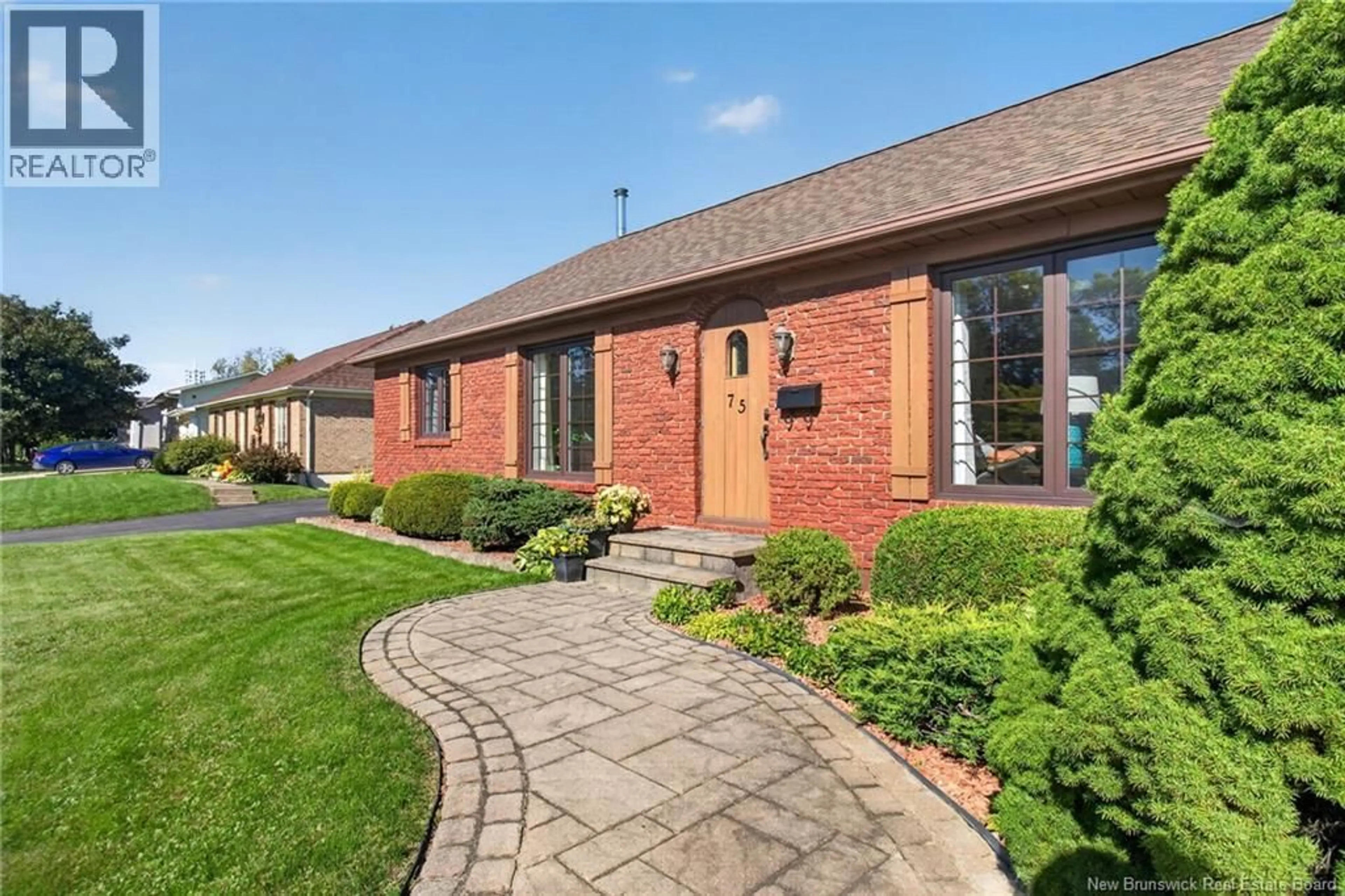 Home with brick exterior material, street for 75 LAFORGE STREET, Moncton New Brunswick E1G1P7